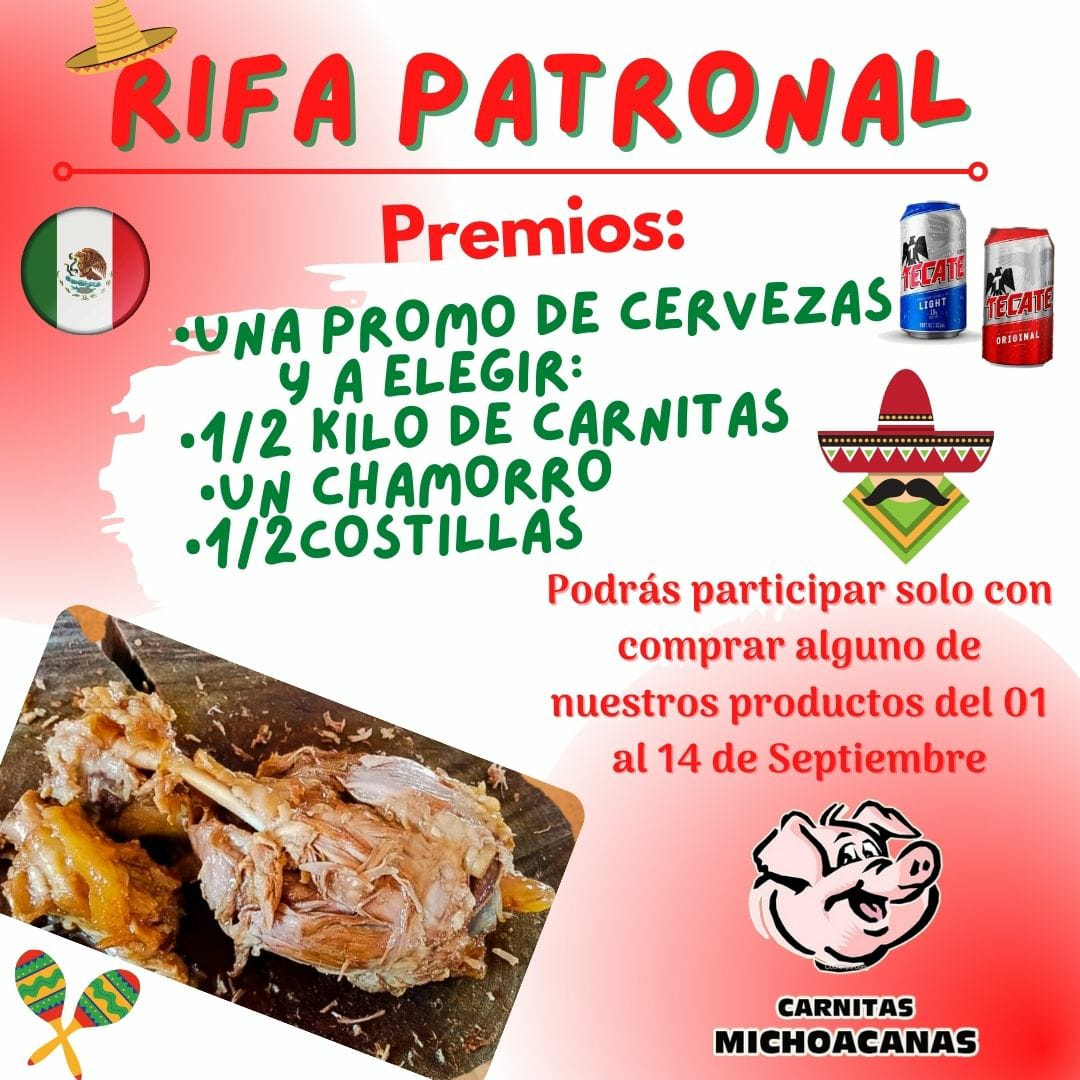 Carnitas michoacanas flores magon image 5