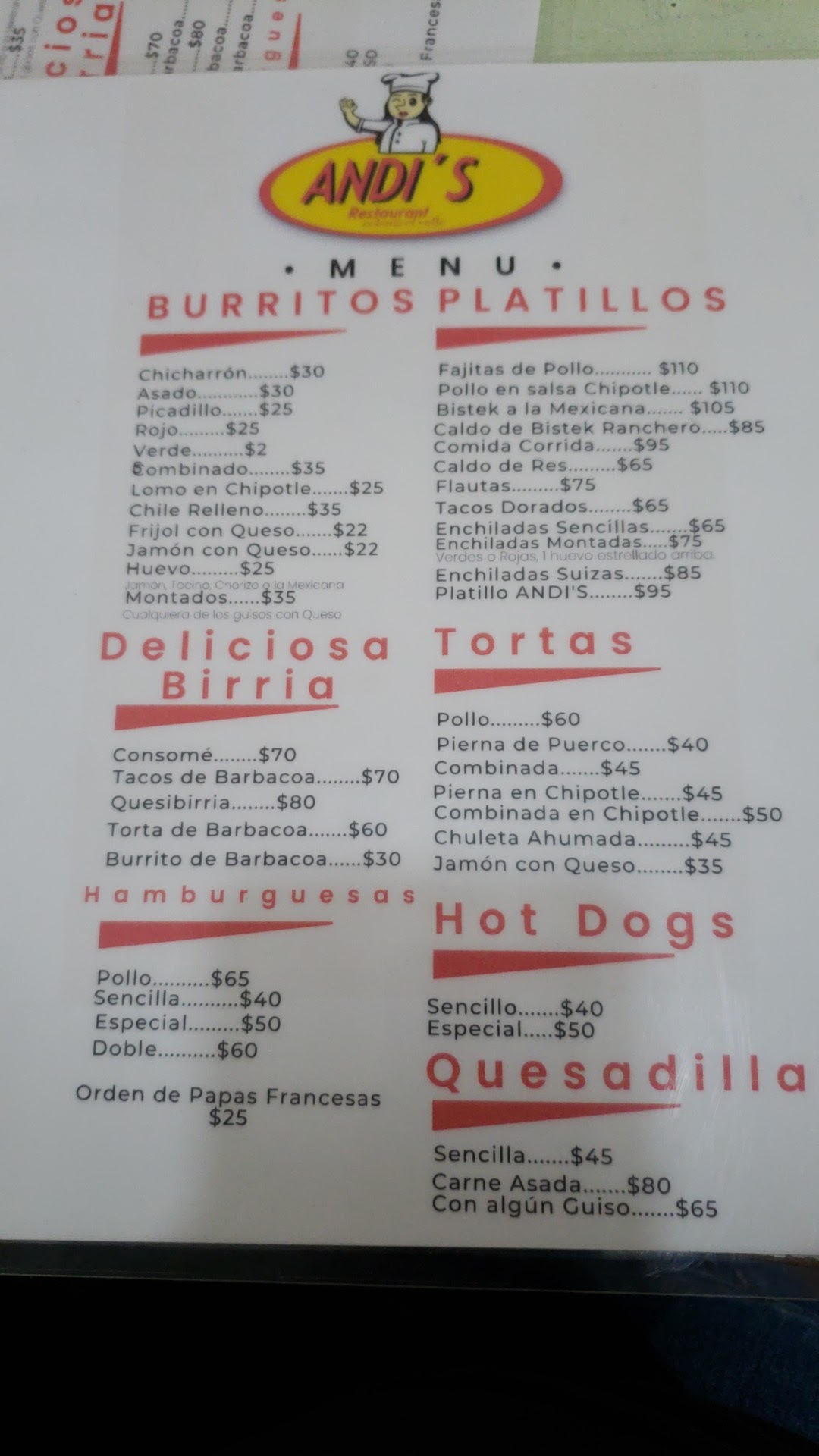 Andis Tortas y Burritos image 2