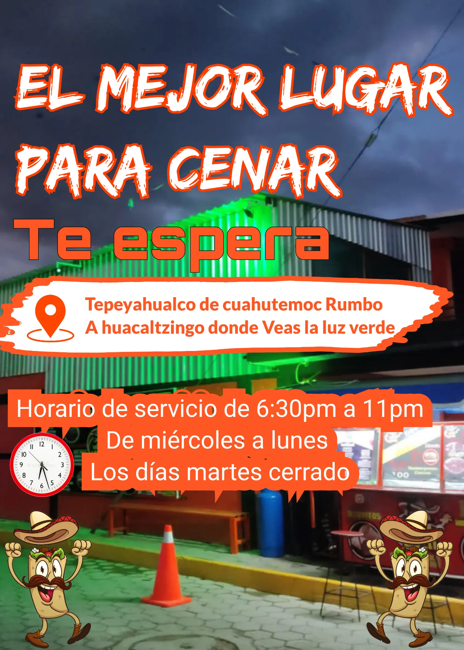 Taco loco el mejor lugar para cenar en tepeyahualco image 4