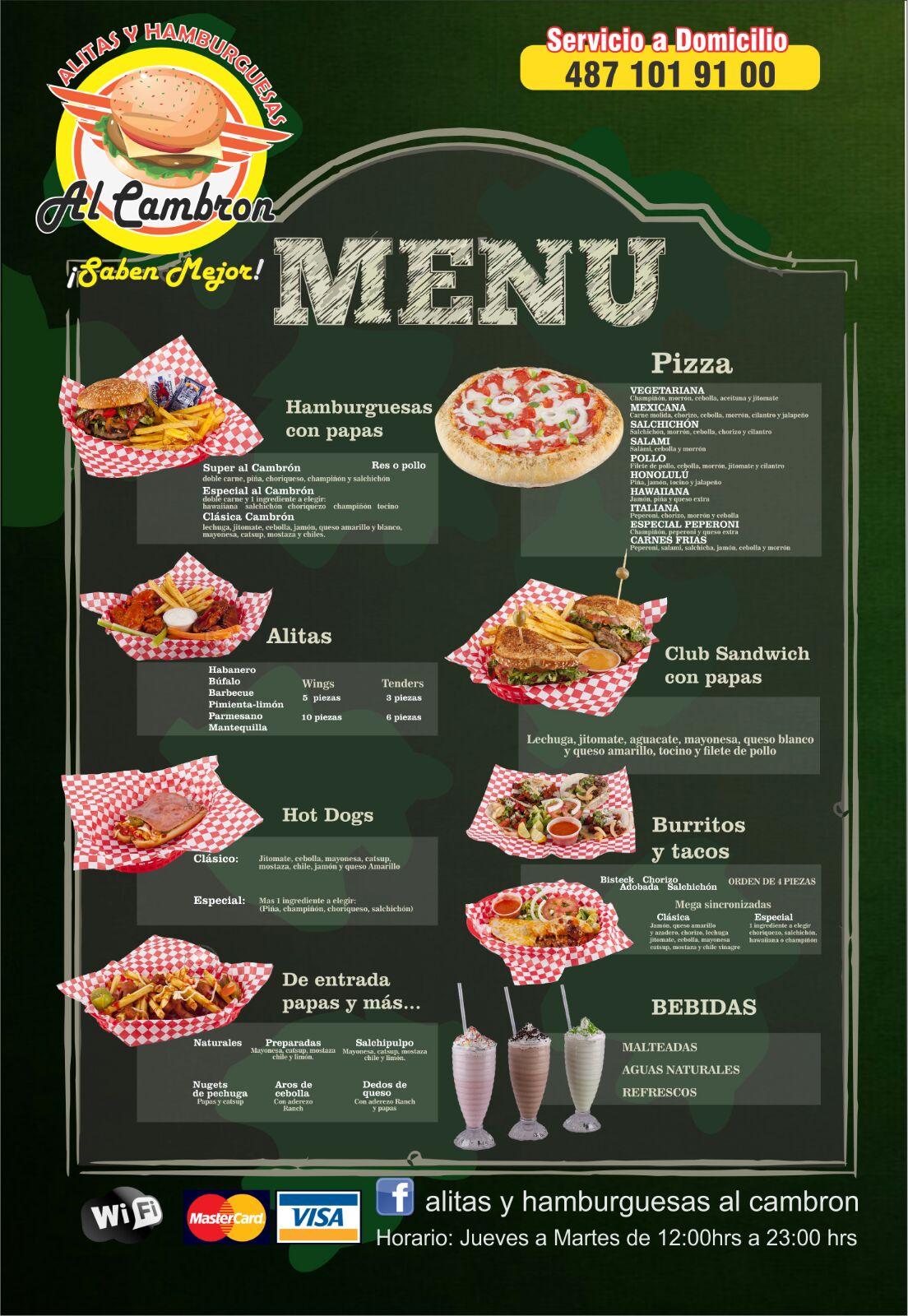 Alitas Y Hamburguesas Al Cambron image 3