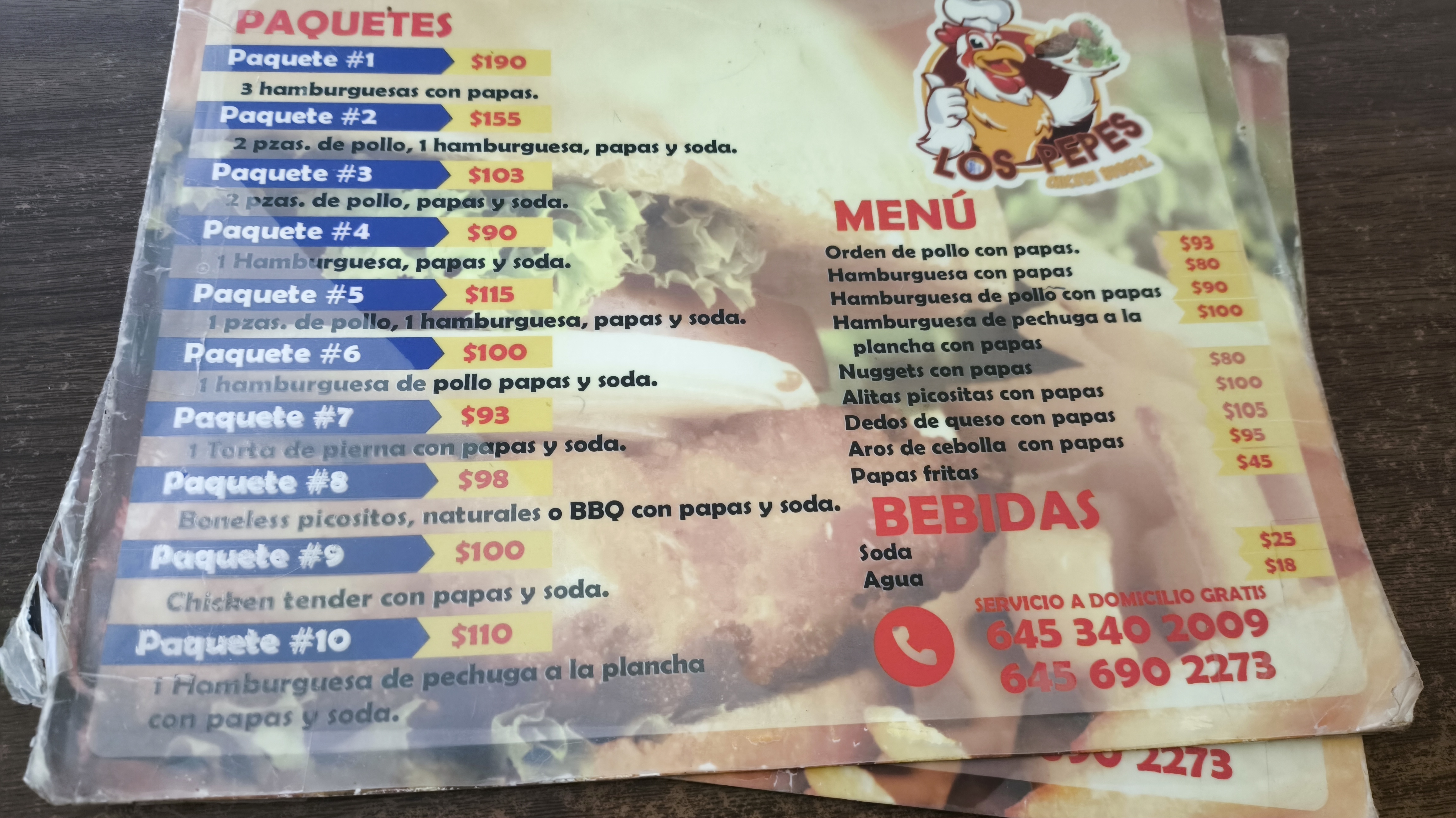 LOS PEPES CHICKEN BURGUER image 7