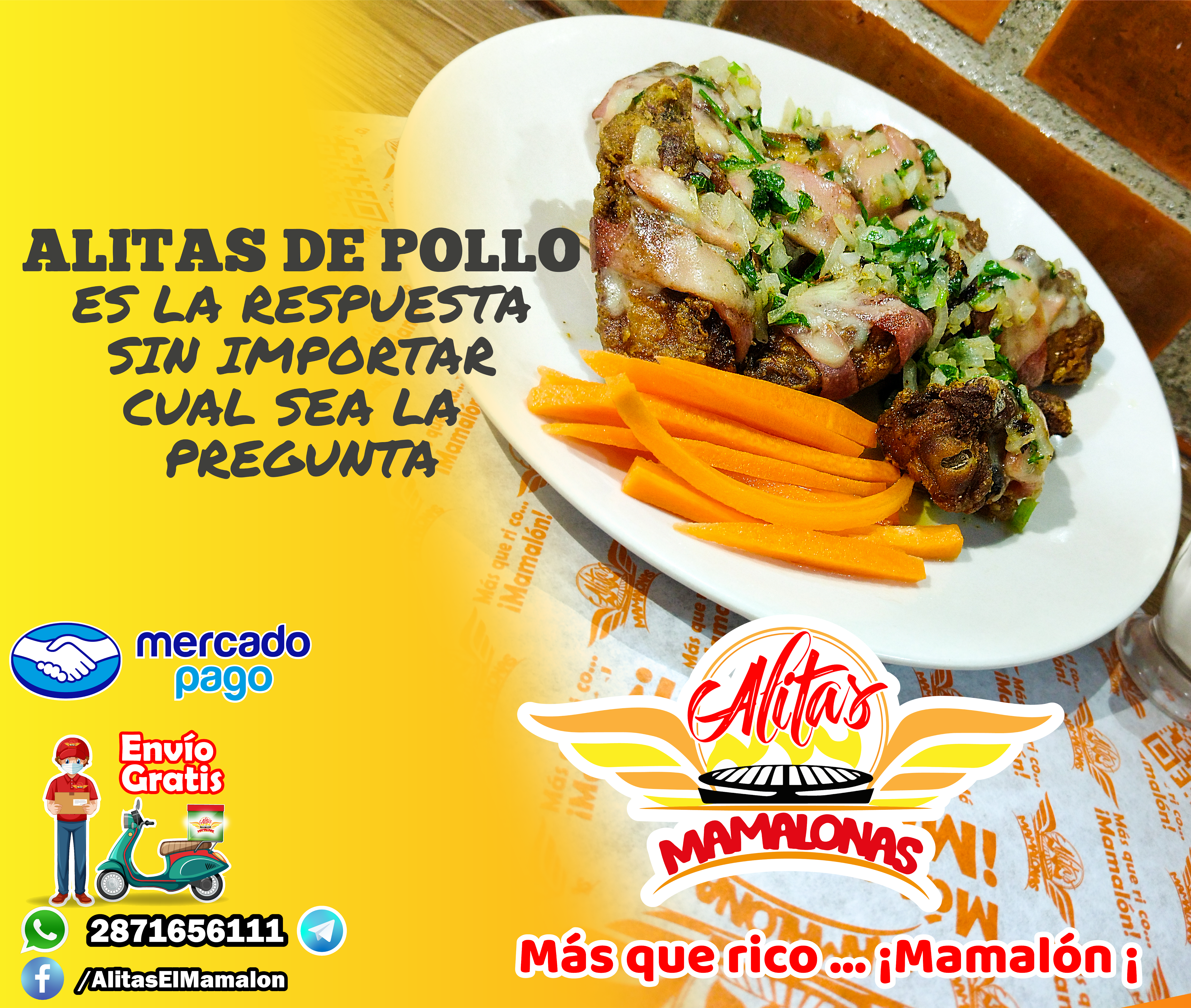 Restaurante mi rinconcito y pollos/ Alitas Mamalonas image 5