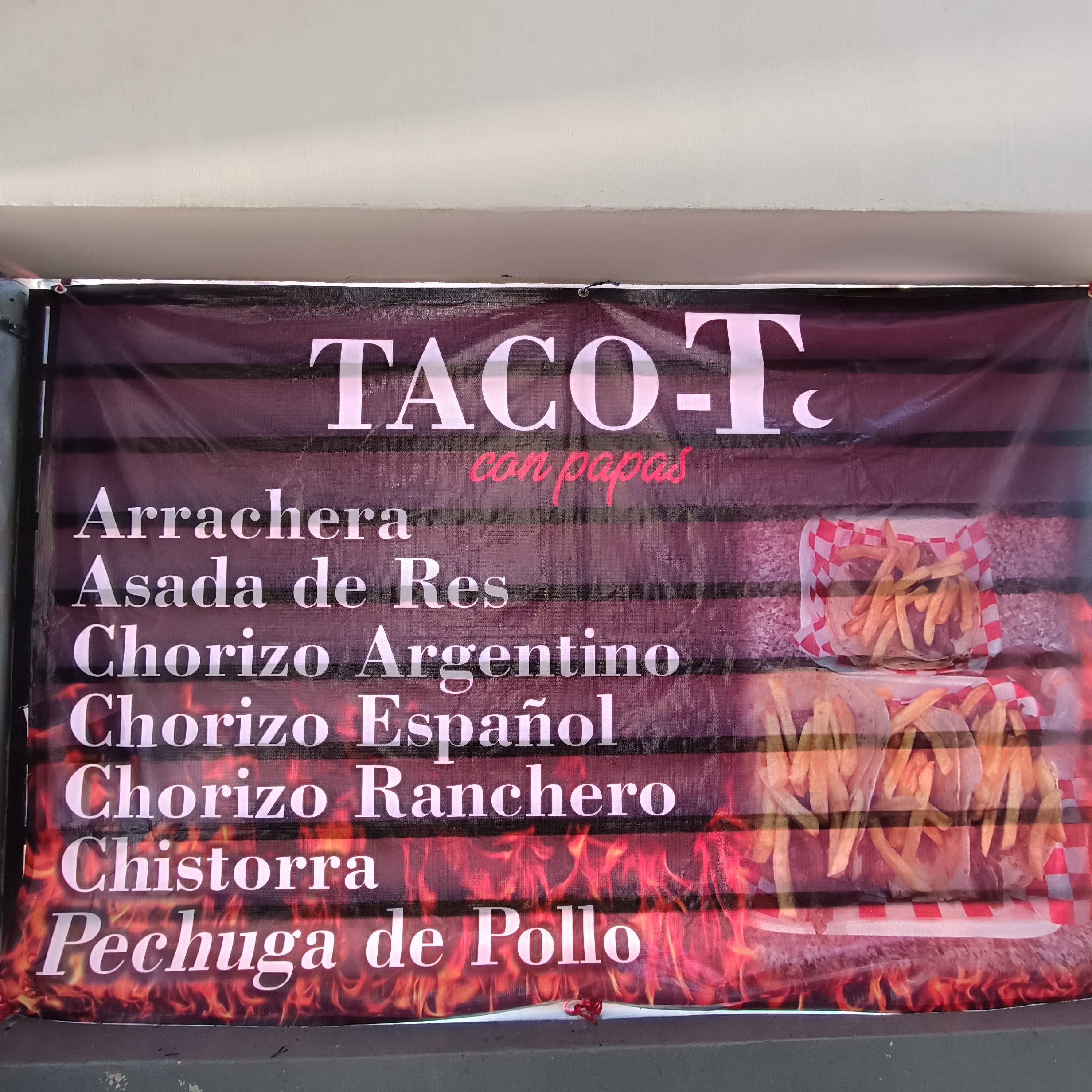 Taco-T con Papas image 3