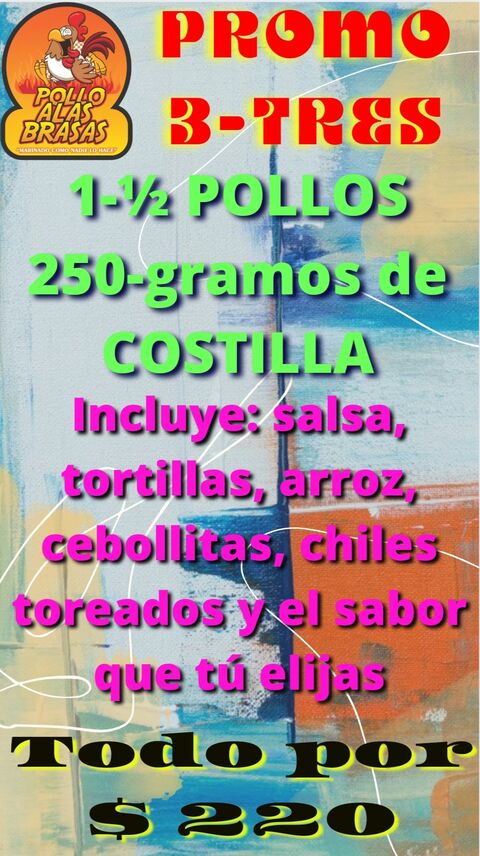 POLLO ALAS BRASAS ("LOS MEJORES POLLOS DE SABORES") image 6