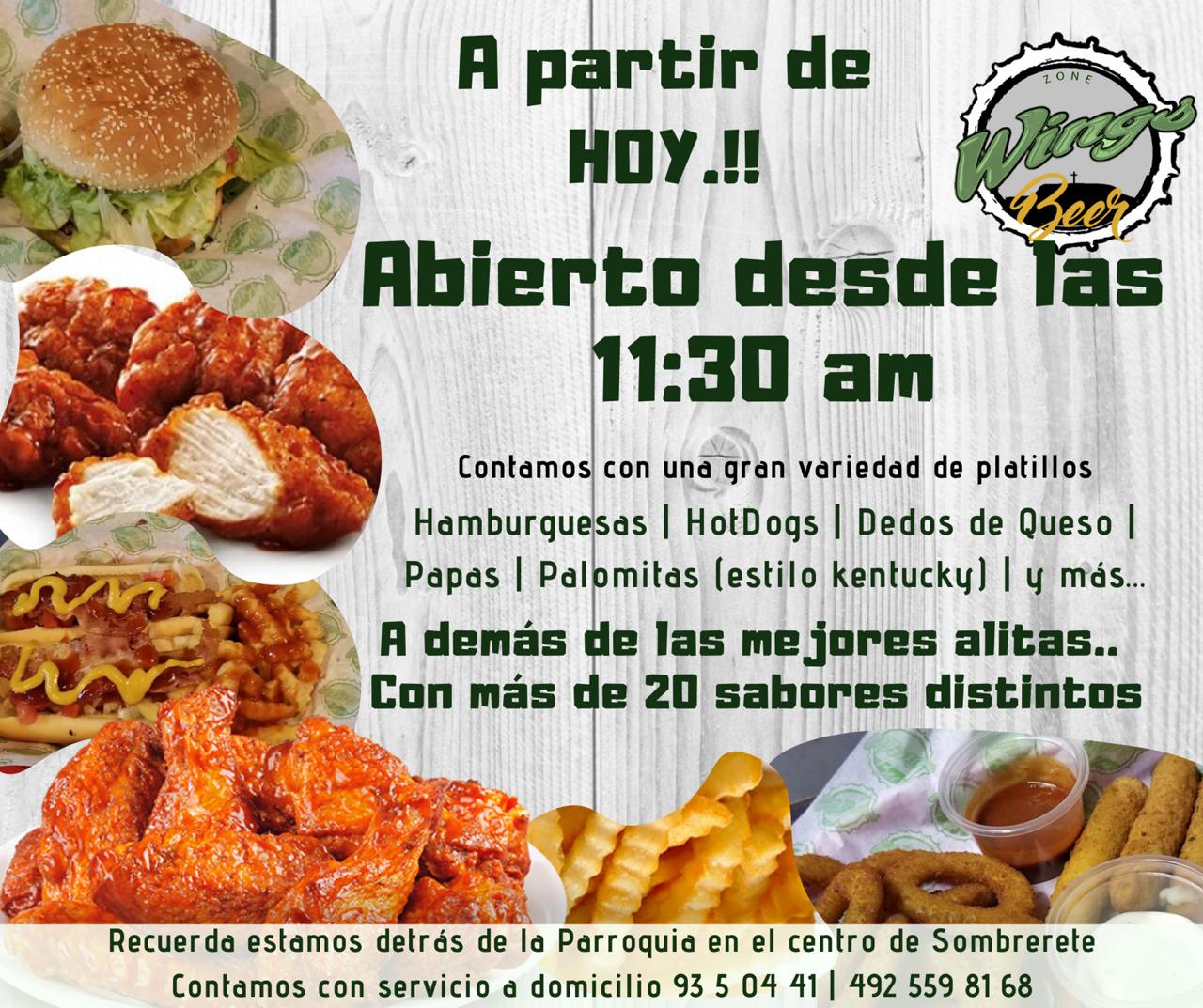 Zone Wings Beer image 3