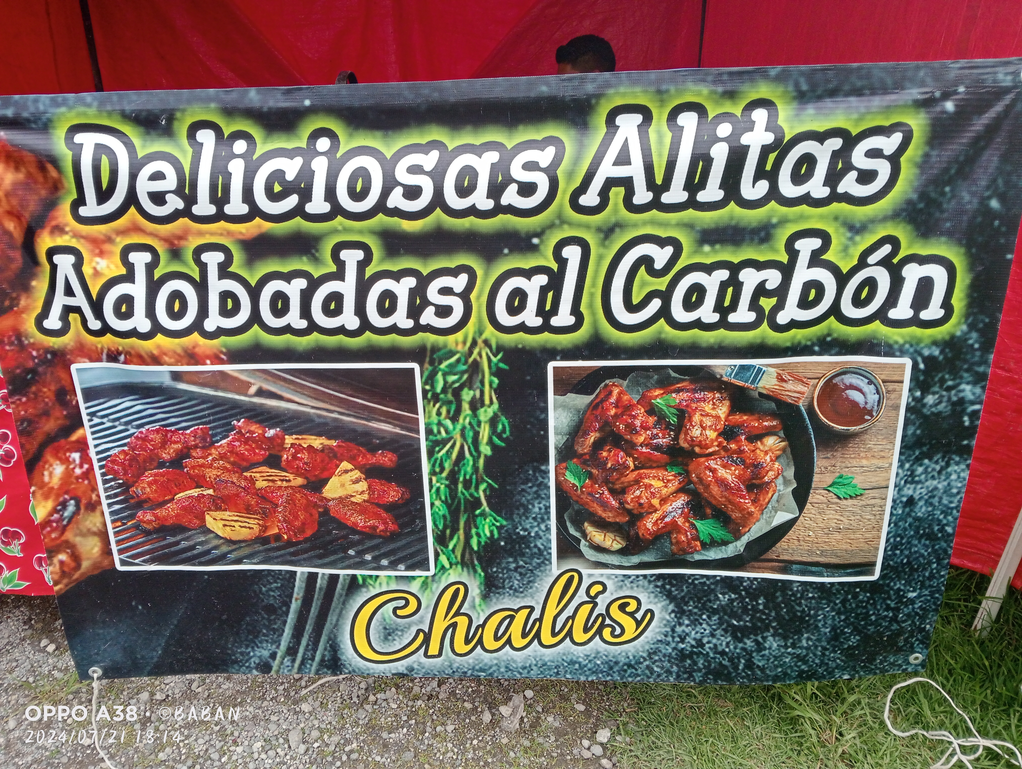 Alitas al carbón chalis image 3