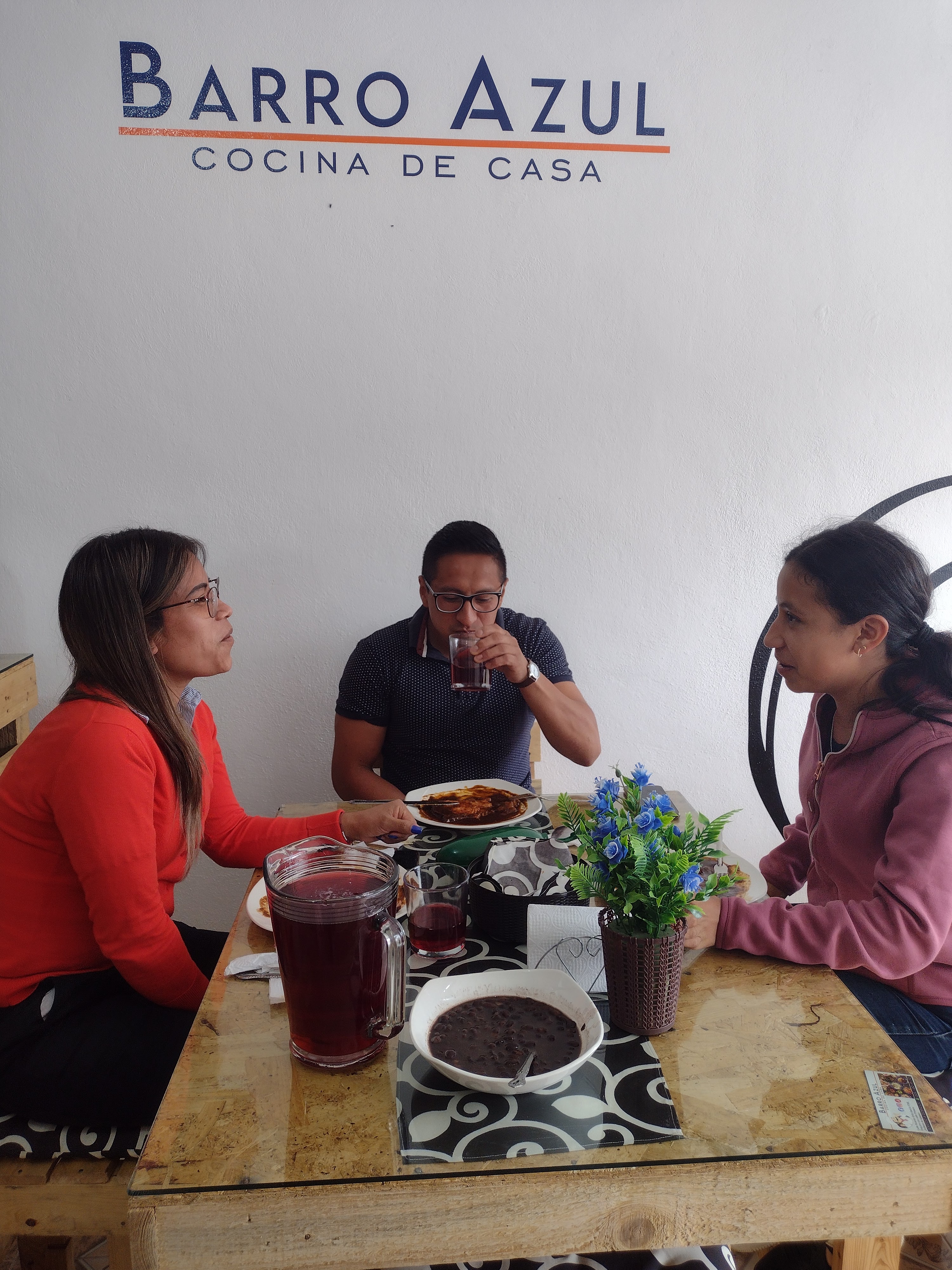 barro azul cocina de casa image 4