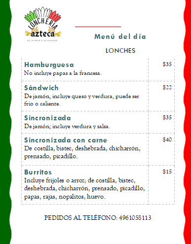 Lonchería Azteca image 8