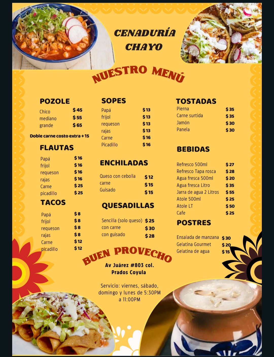 "Menudo, Birria y Cenaduría Chayo" image 1