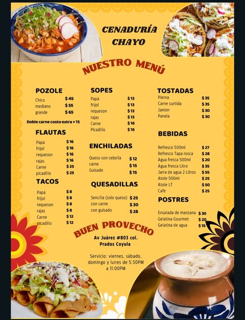 "Menudo, Birria y Cenaduría Chayo" image 1