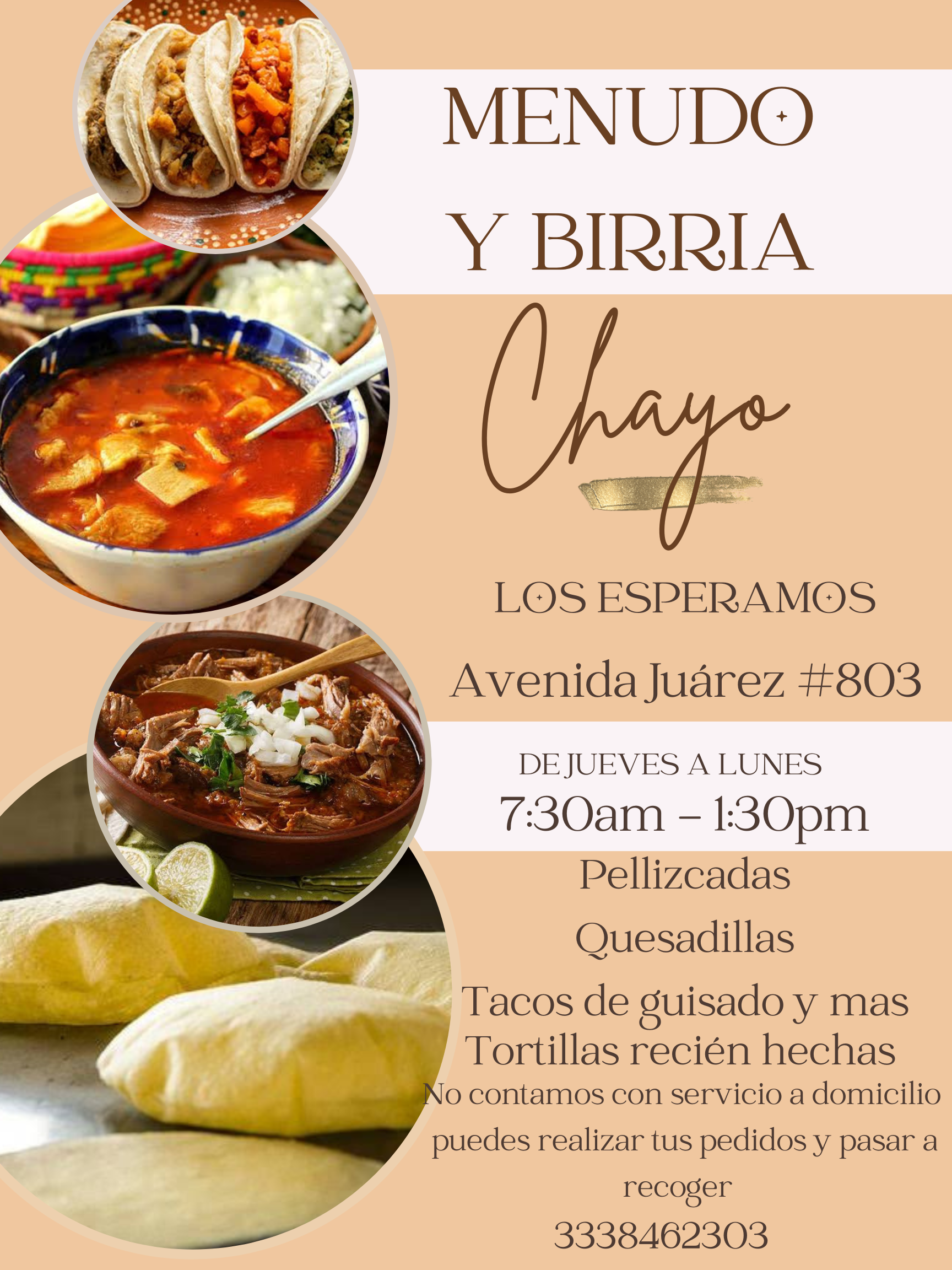 "Menudo, Birria y Cenaduría Chayo" image 2
