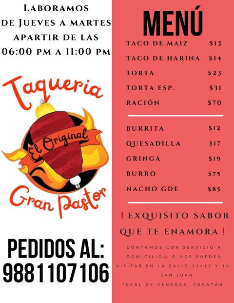 Taqueria " El Gran Pastor" (Tekal De Venegas) image 1