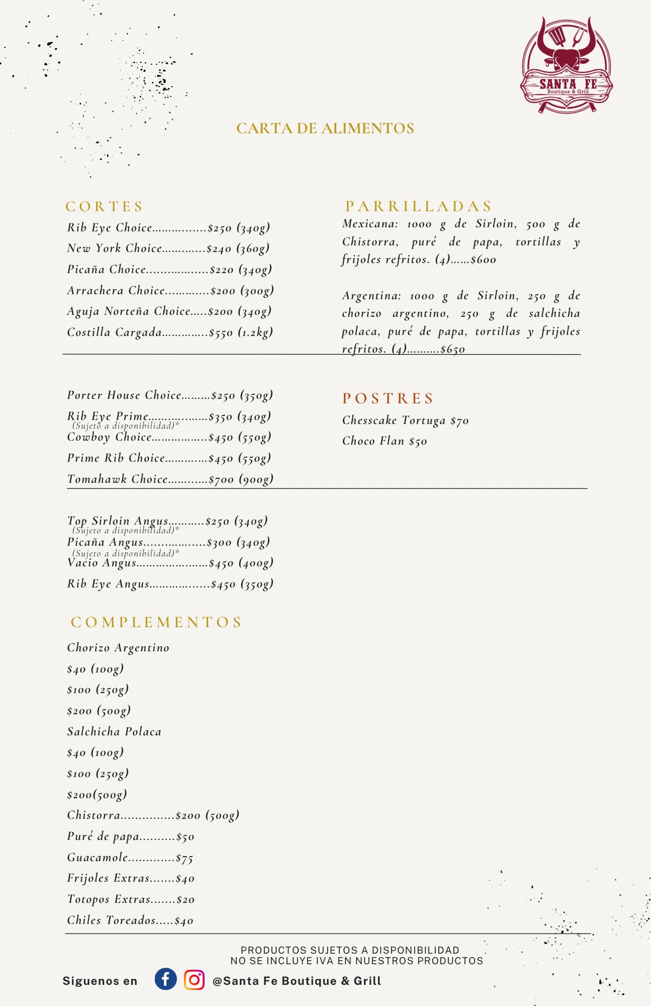 Santa Fe Boutique & Grill (Cortes a la Parrilla) image 6