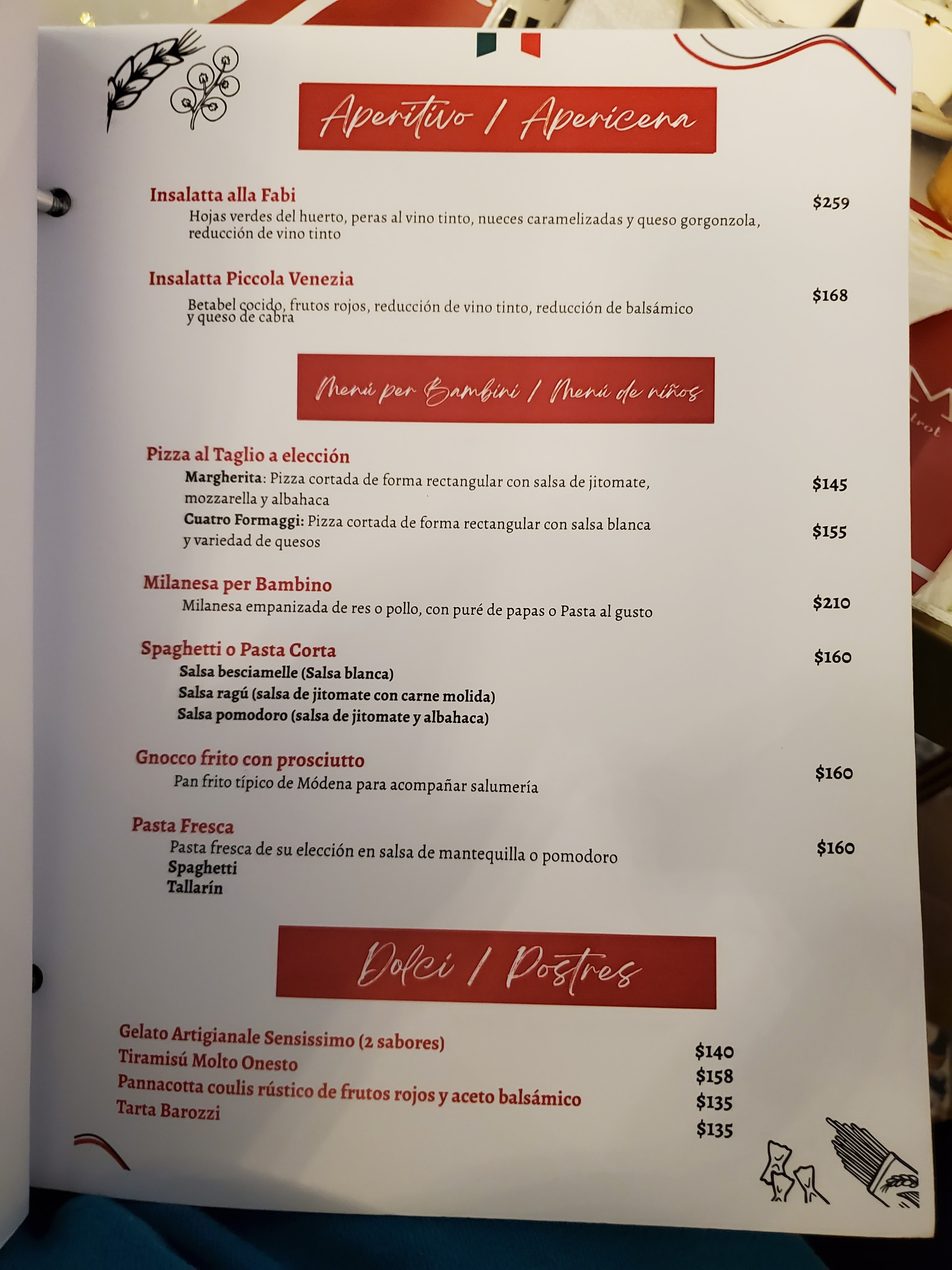 Sensissimo Restaurante Italiano, Cafe y Gelato. image 9