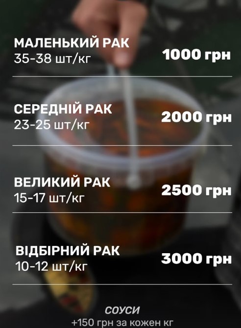 Раки живі та варені | Vanin Ulov image 3