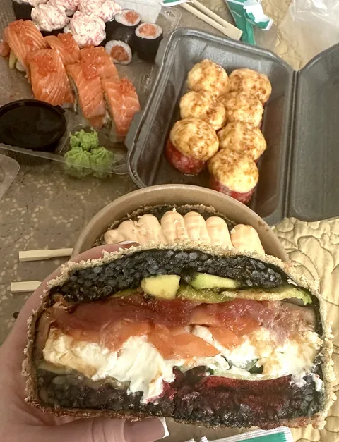 Unagi sushi wok image 8