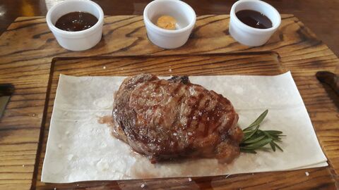 Meat. Fish. Two Knives image 5