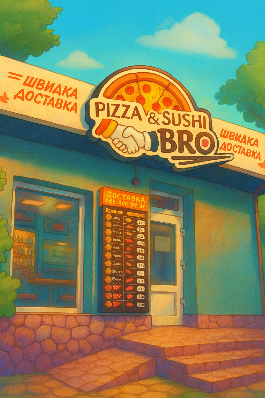 Pizza & Sushi Bro image 1