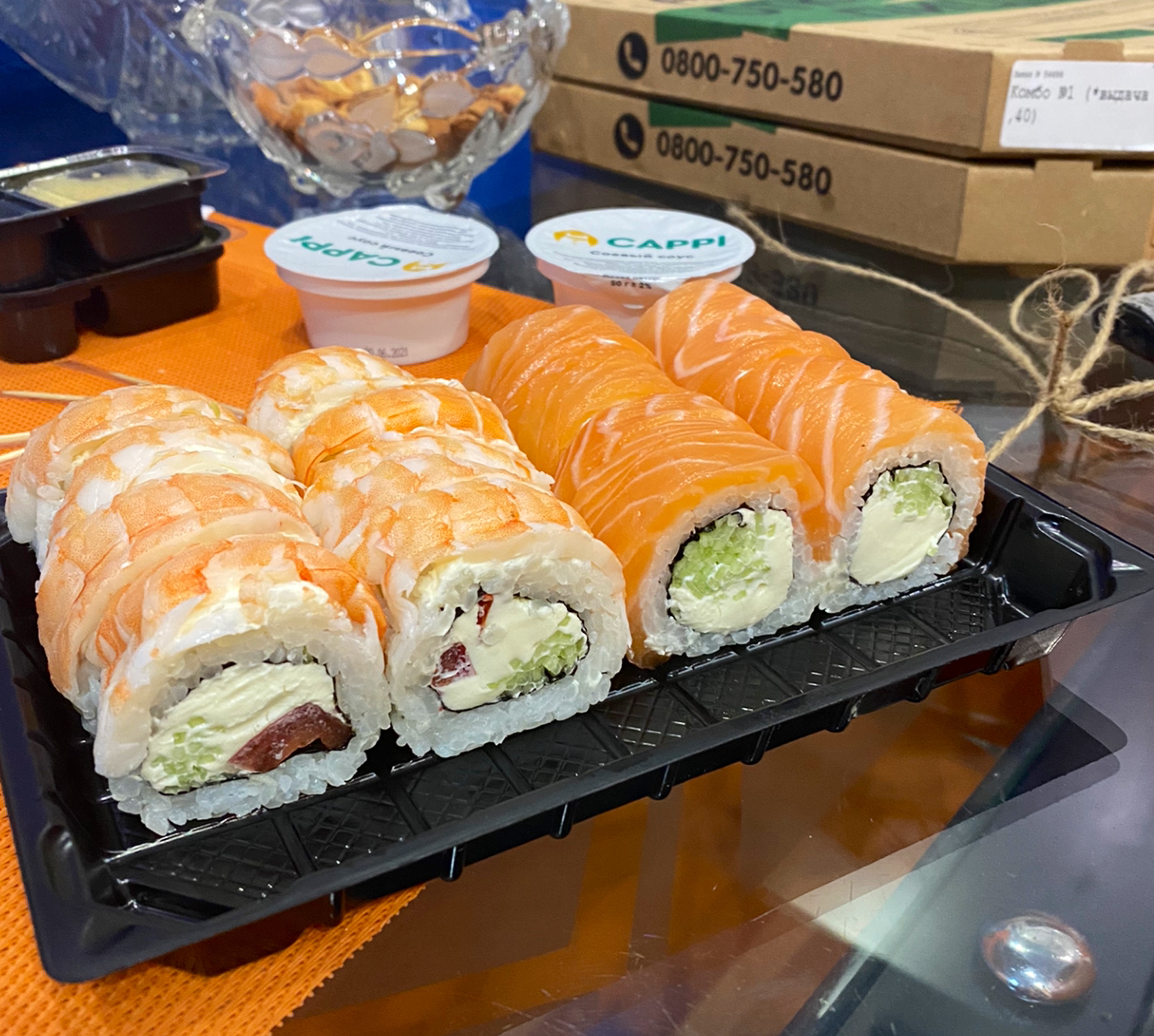 Каппі (Cappi, Каппи) на Левітана. Суші, роли та піца в Одесі image 9