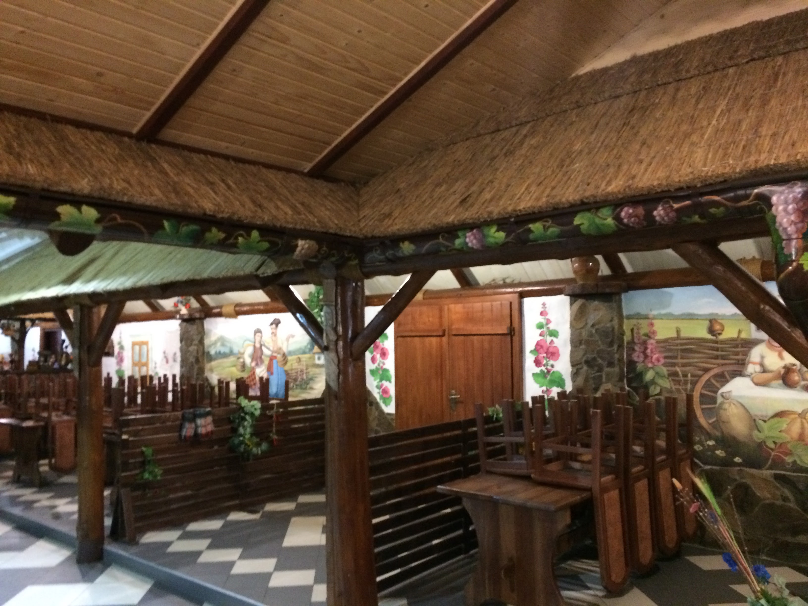 Banquet hall peasant hut image 15
