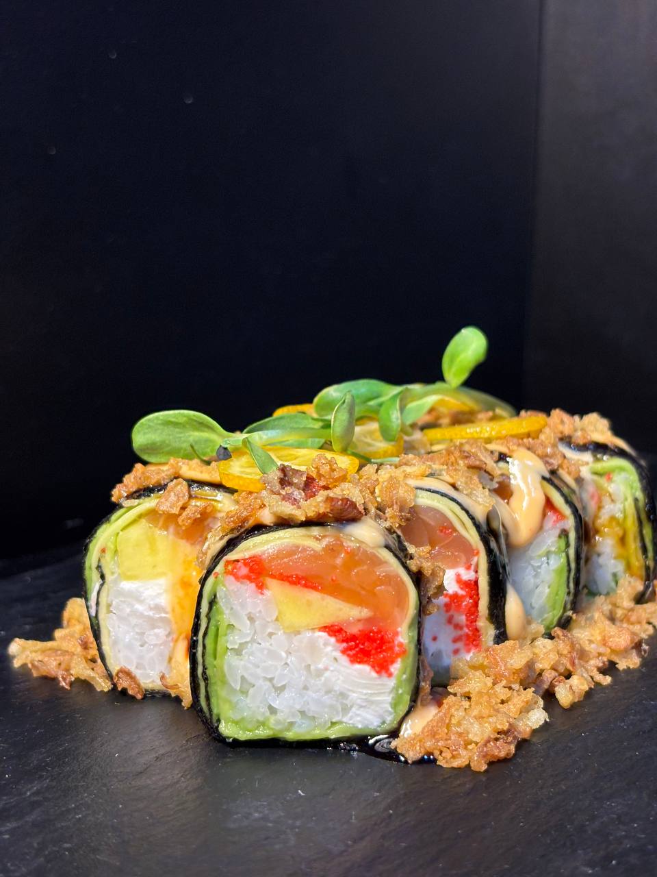 Golden pizza&sushi image 12