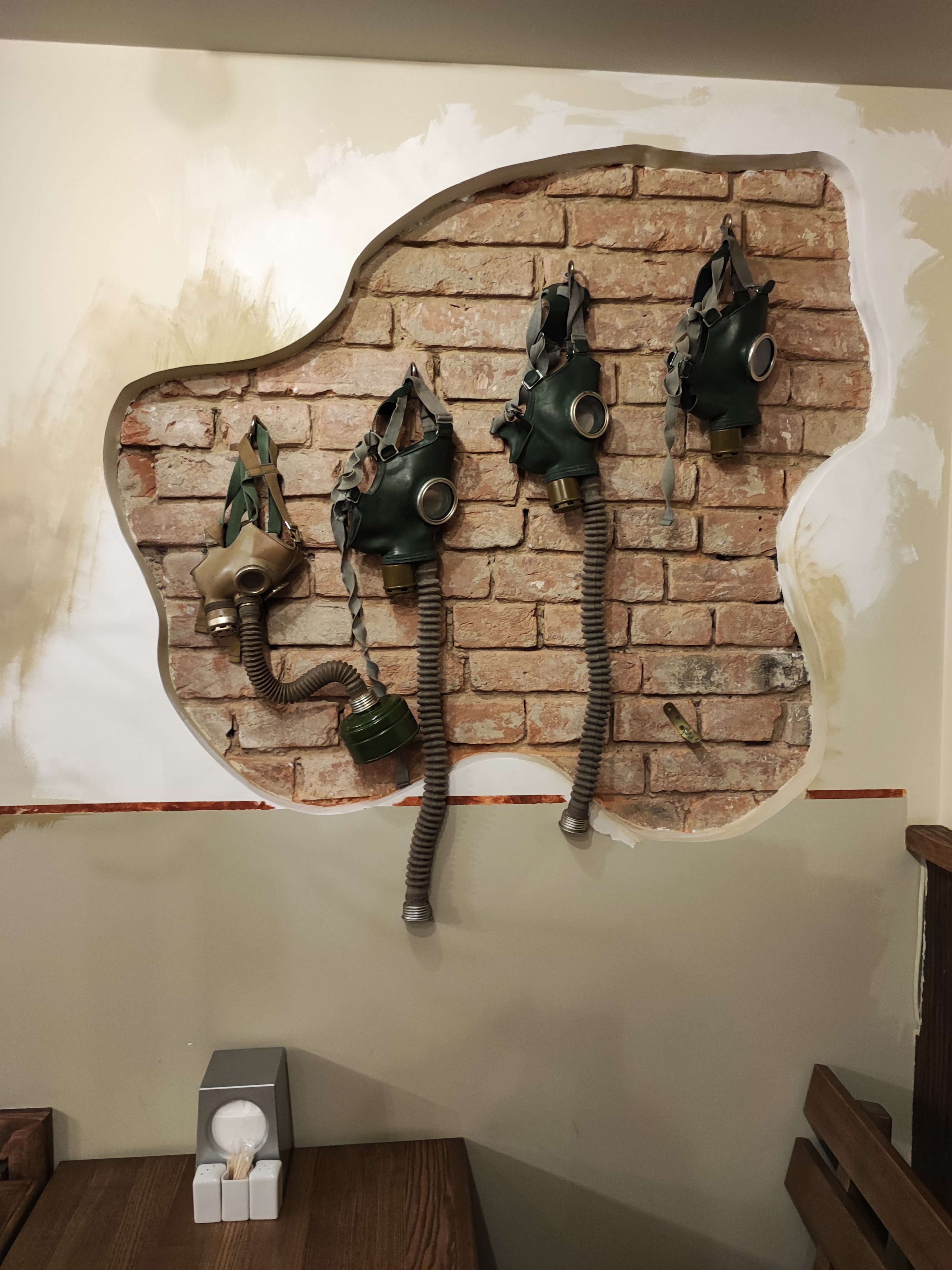 Horse in gas mask image 7