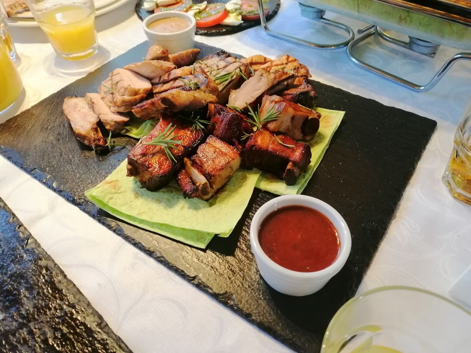 Meat. Fish. Two Knives image 12