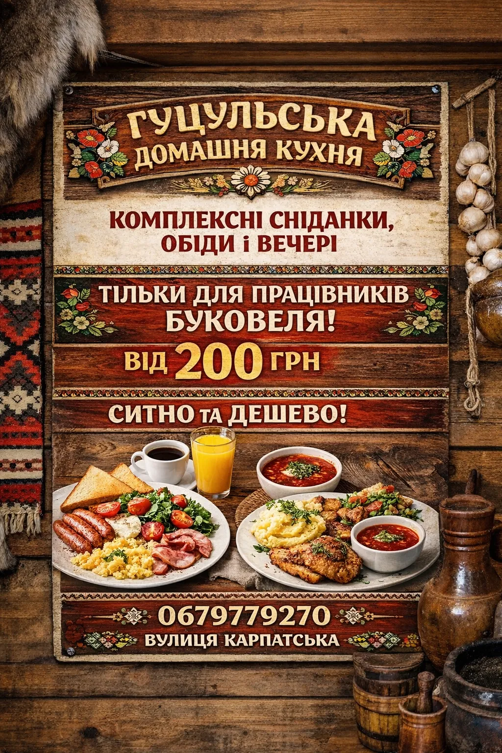 Hutsulʹsʹka Domashnya Kukhnya image 12