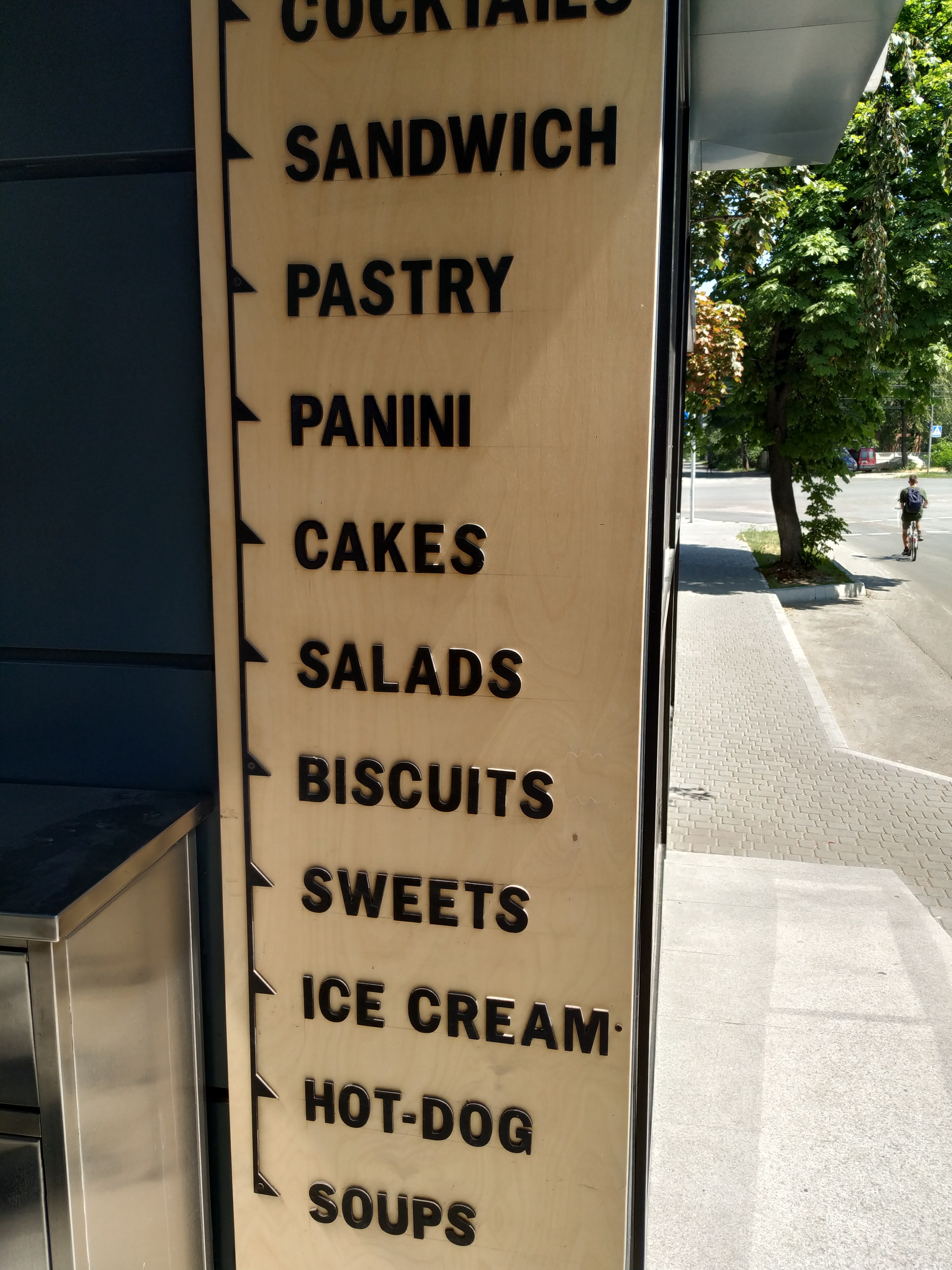 Kulynychi menu 7