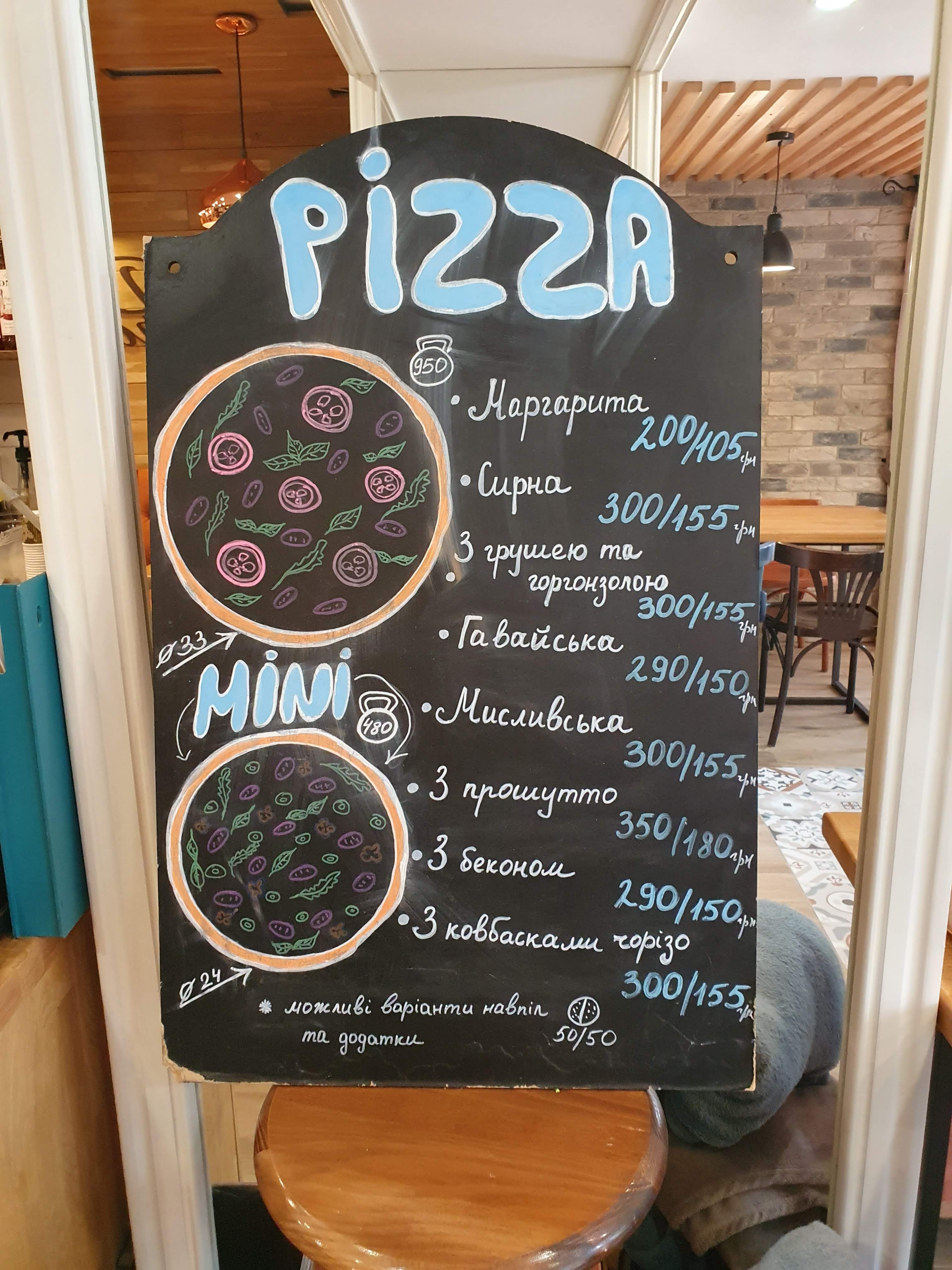 Praline menu 2