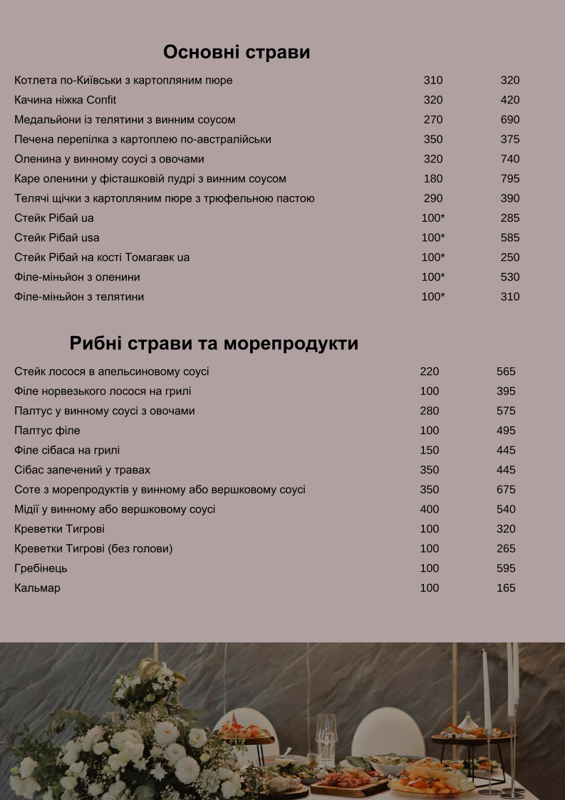 Gallerist.Bucha menu 3