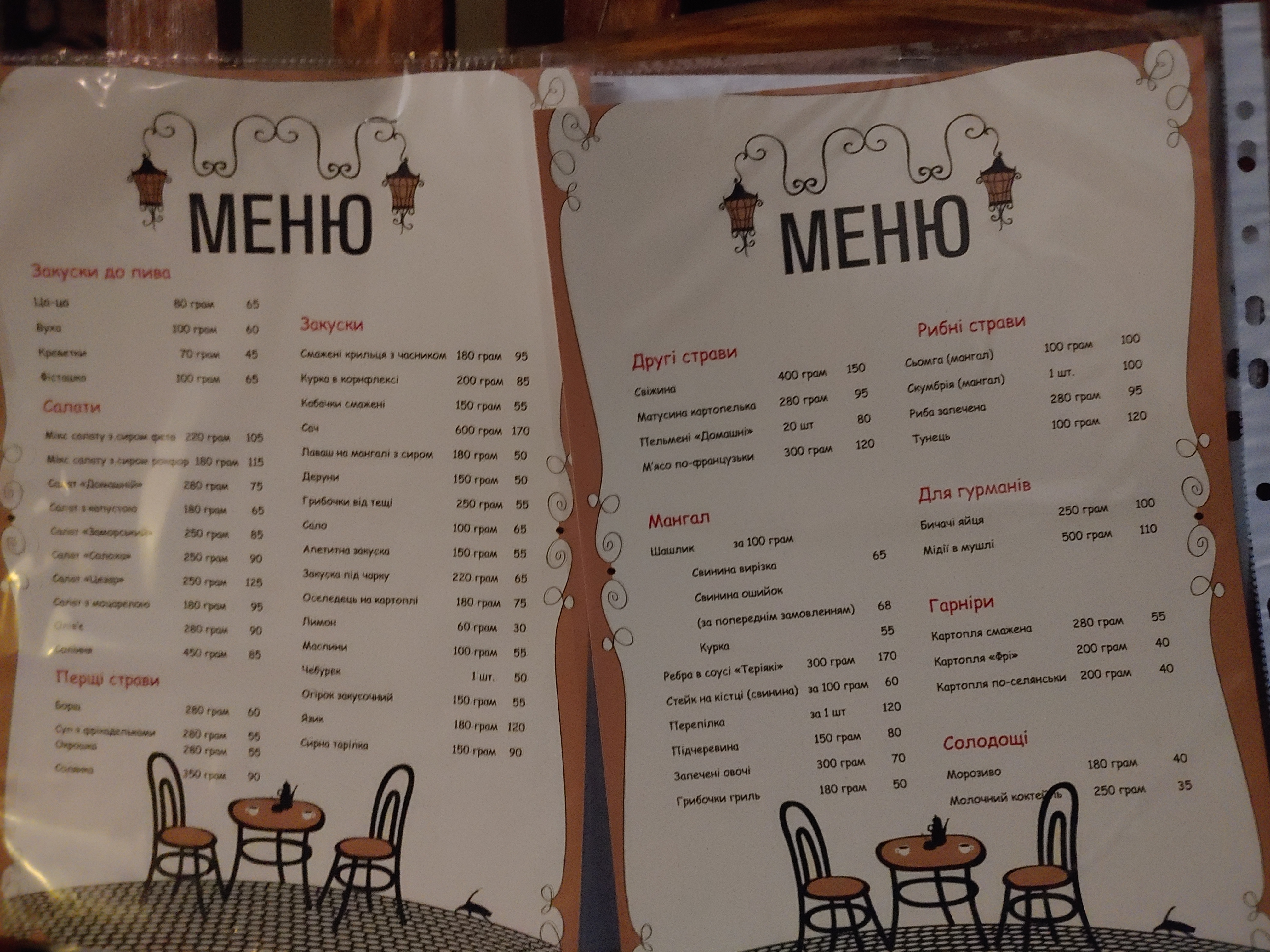 Taverna Zhyttya Vdalosya menu 6