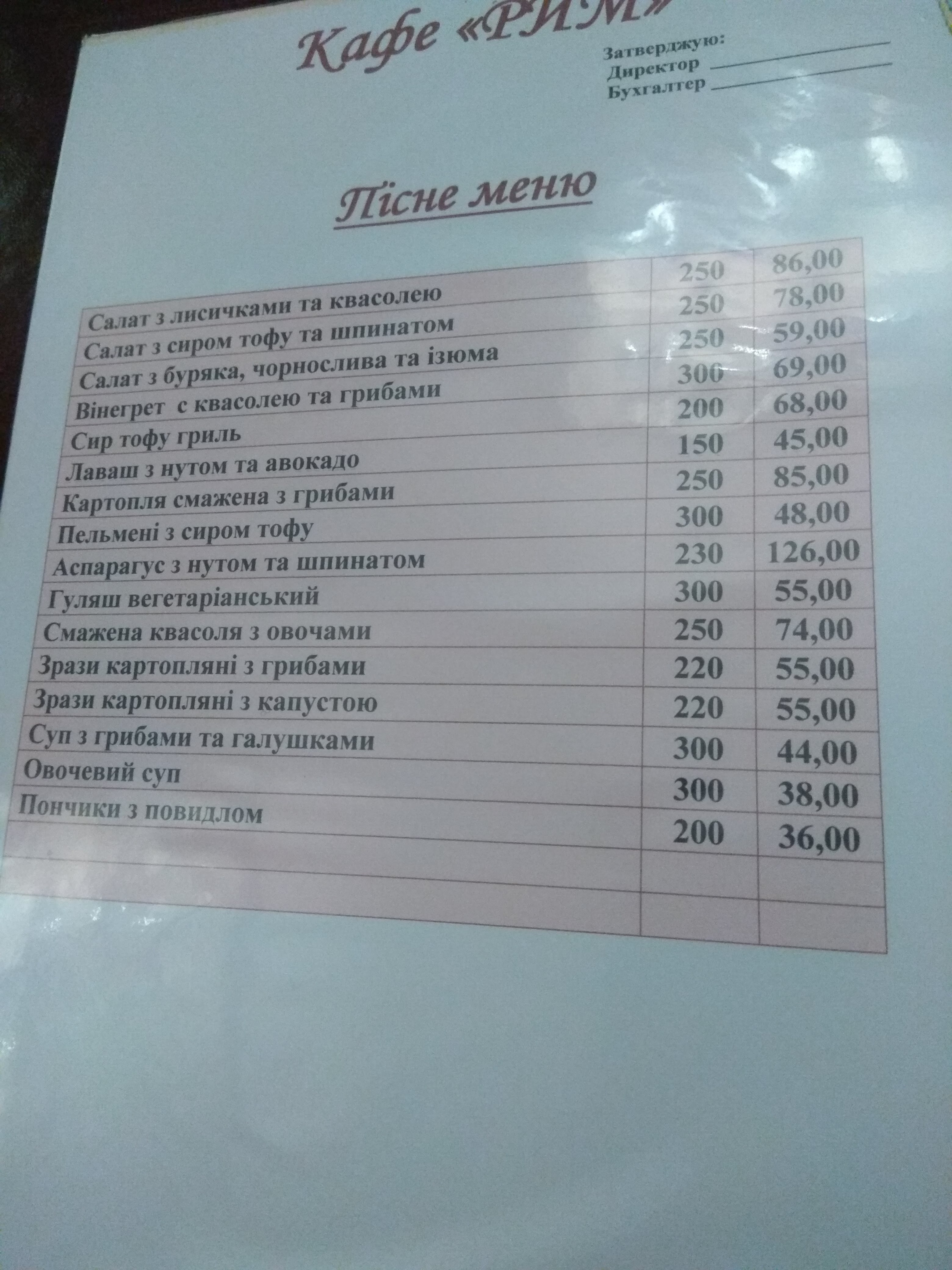 Rym menu 2