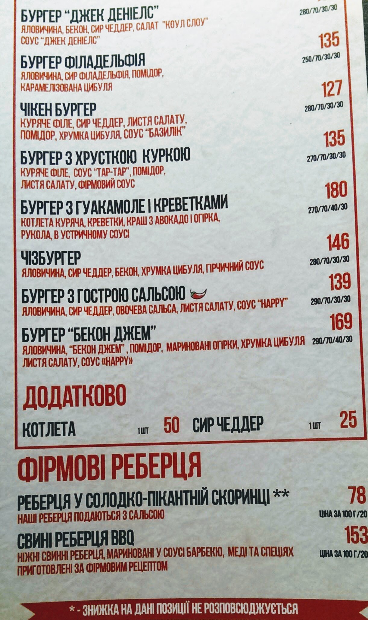 Happy Grill Bar menu 4