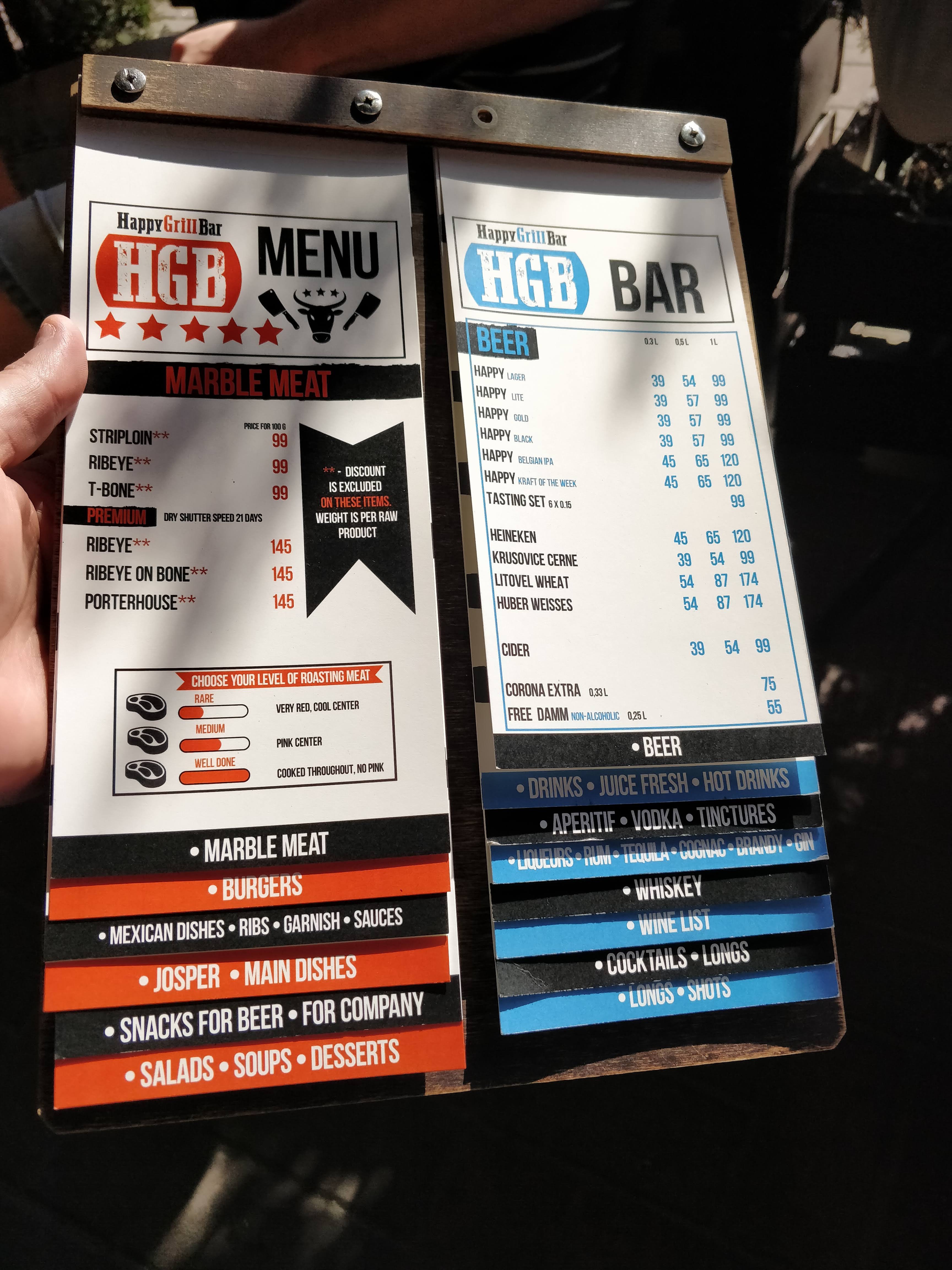 Happy Grill Bar menu 6