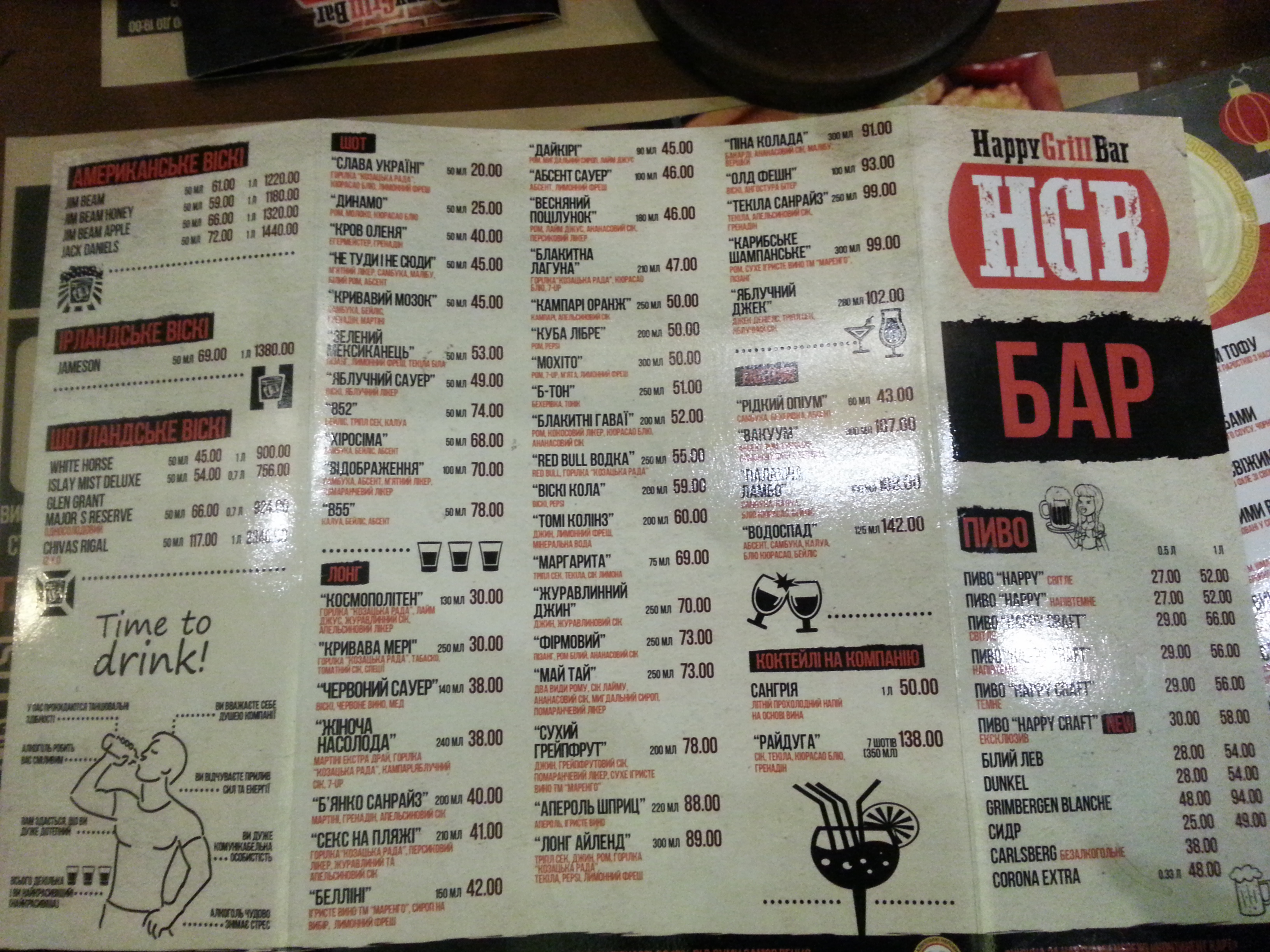 Happy Grill Bar menu 11