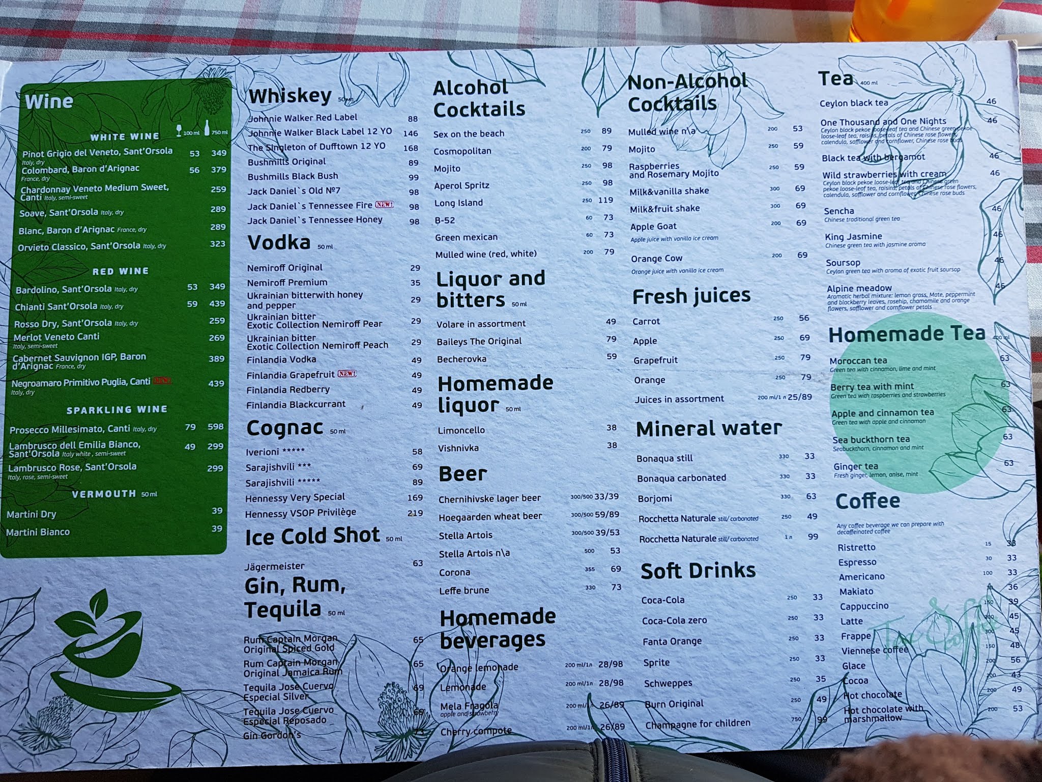Pesto Cafe menu 7