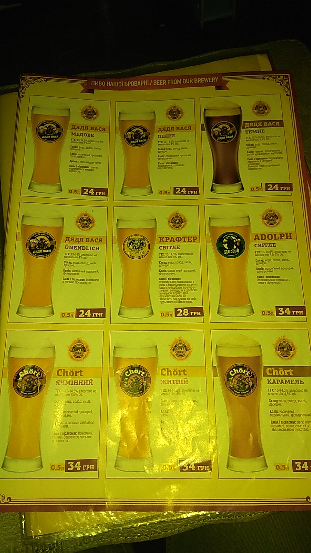 Mama ne goryui menu 11