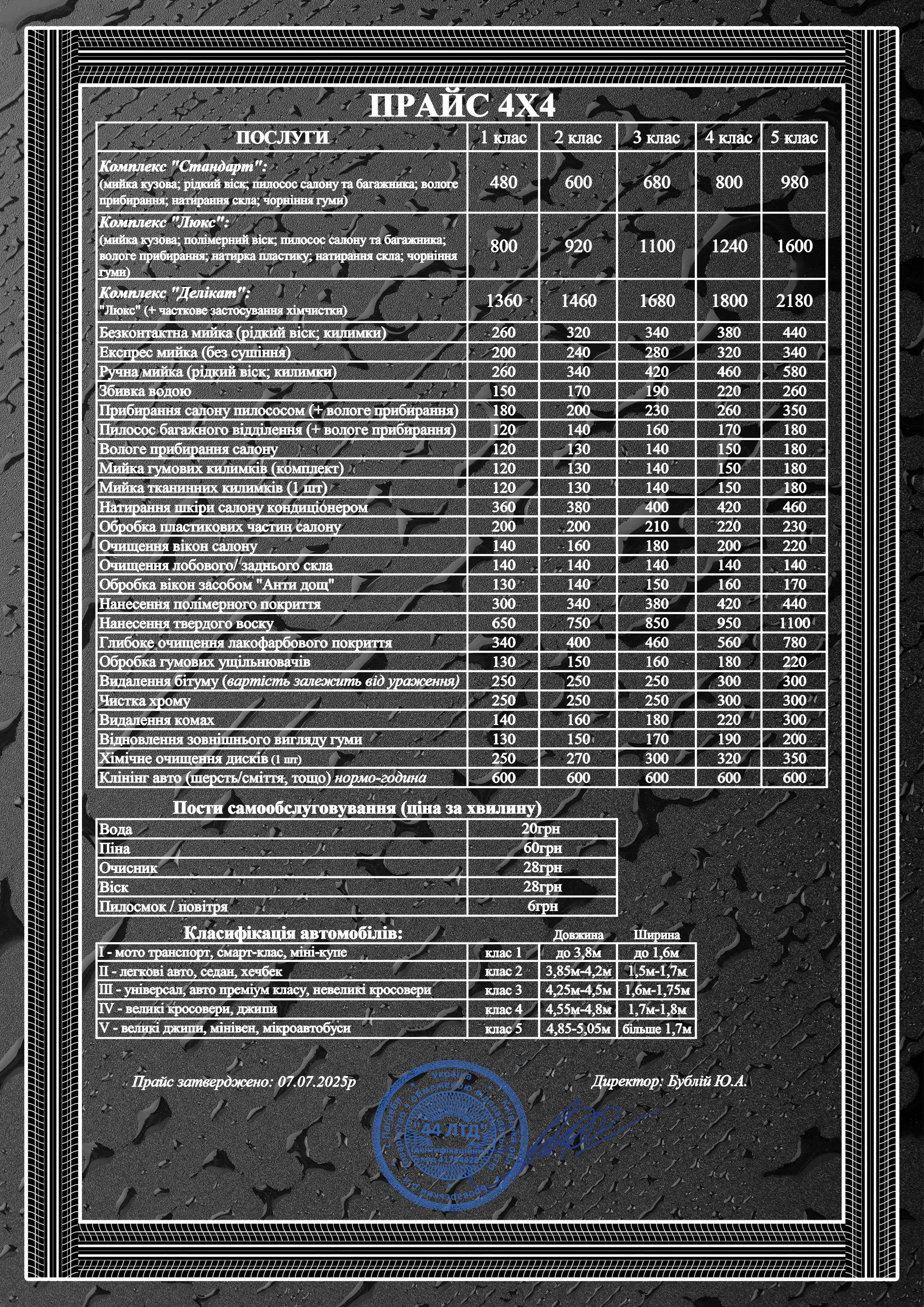Ресторан Drive Club 4Х4 / Автомийка 4Х4 menu 7