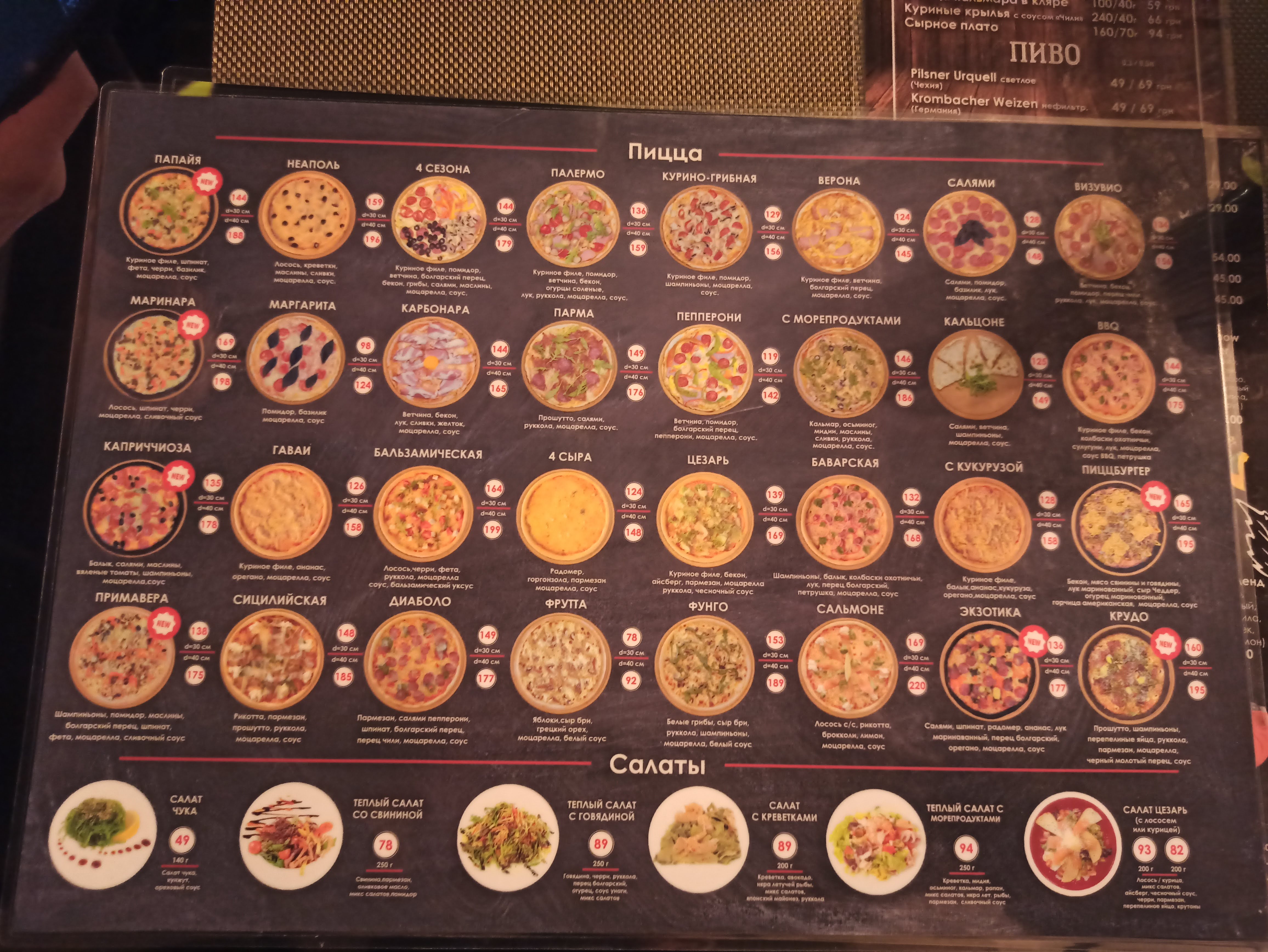 Aleksandr Sann menu 4
