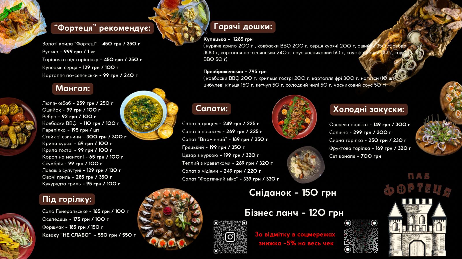 Fortetsya Pab menu 2