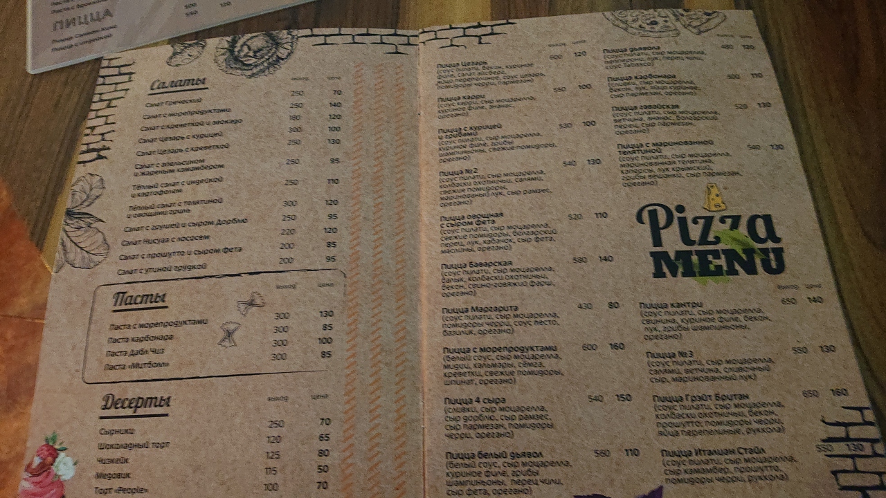 People Сafe menu 4