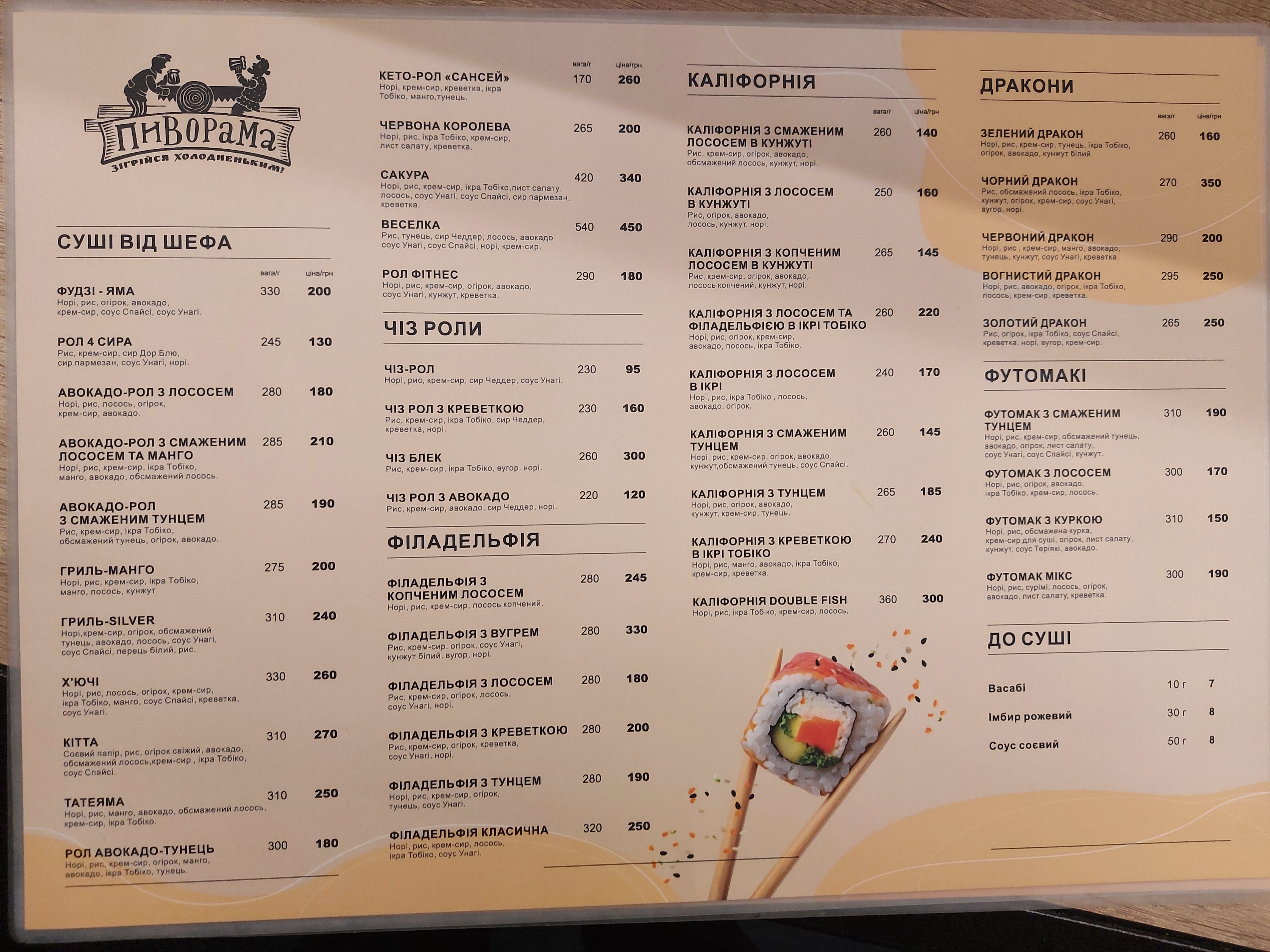 Pyvorama-Pab menu 3