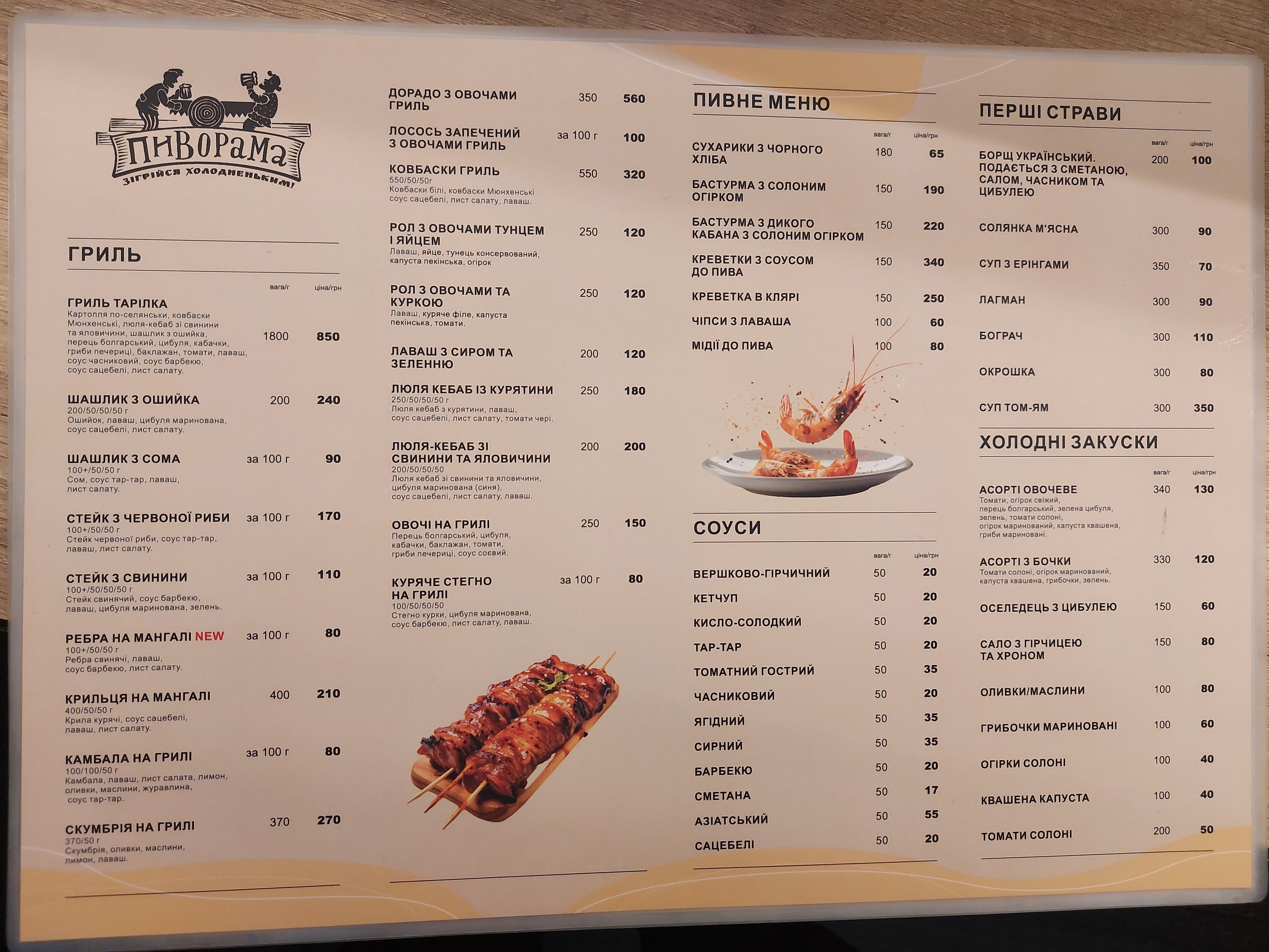 Pyvorama-Pab menu 7