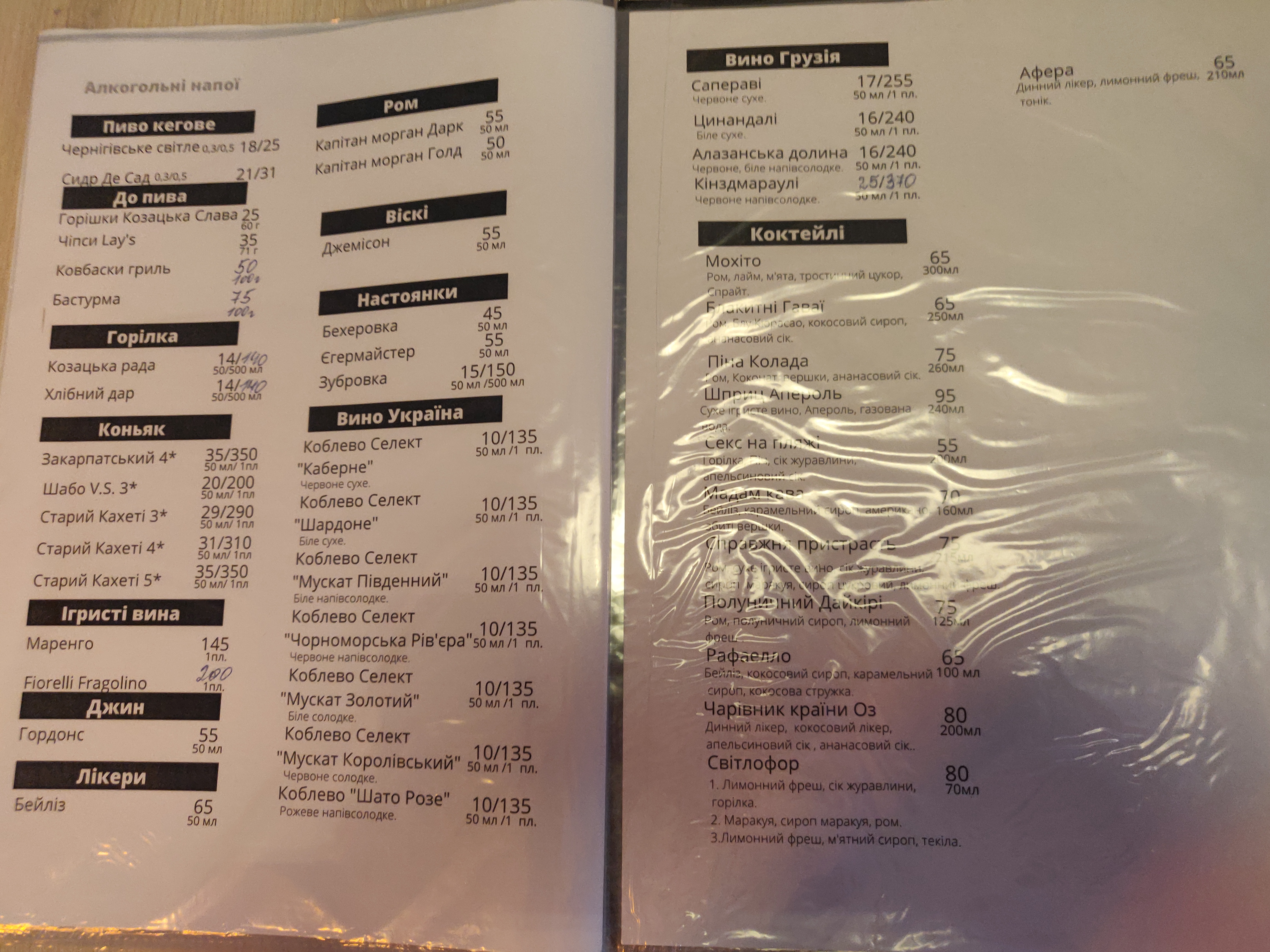 Кафе «BAZA» menu 12