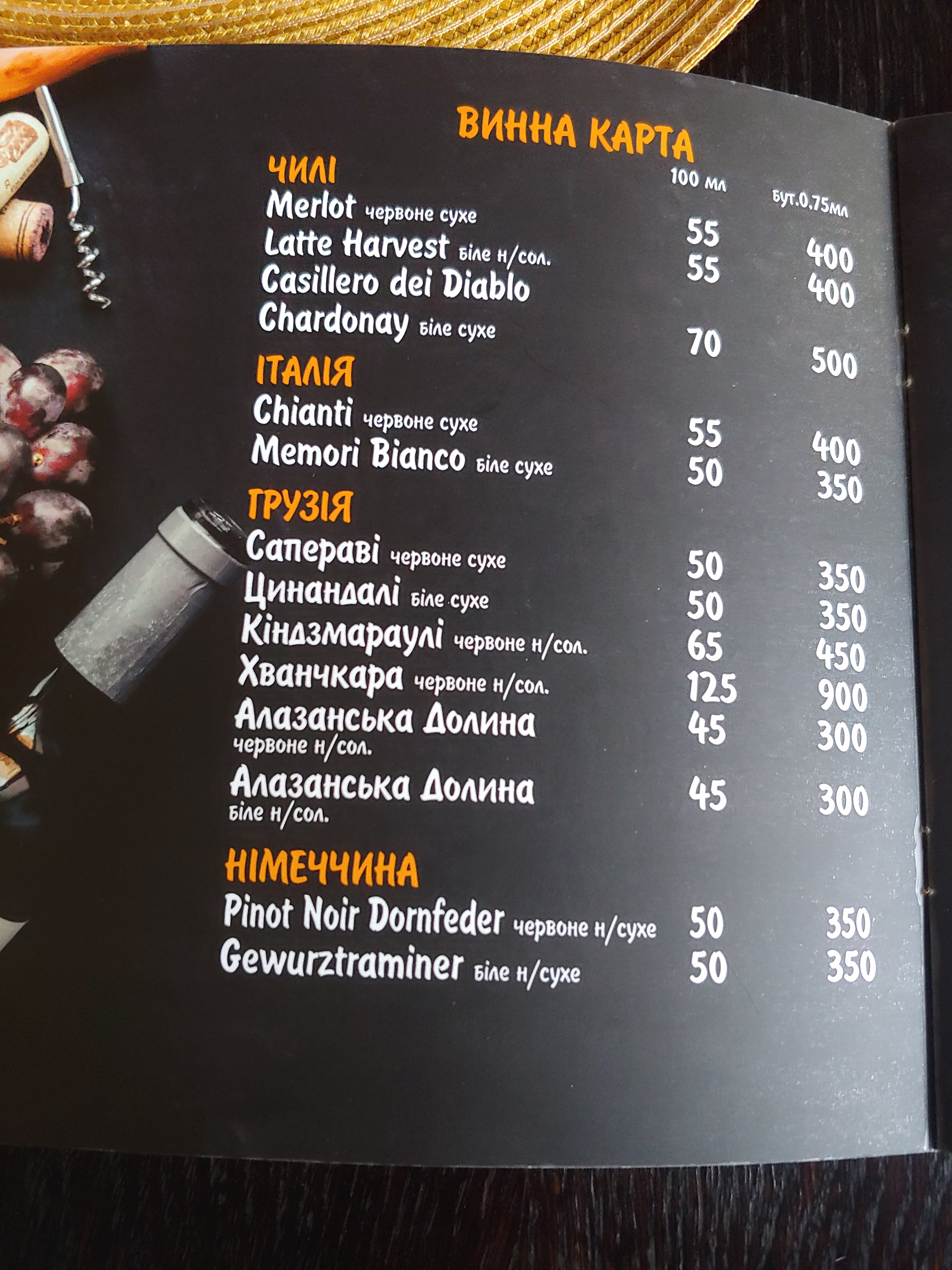 Cafe "Nautilus" menu 3