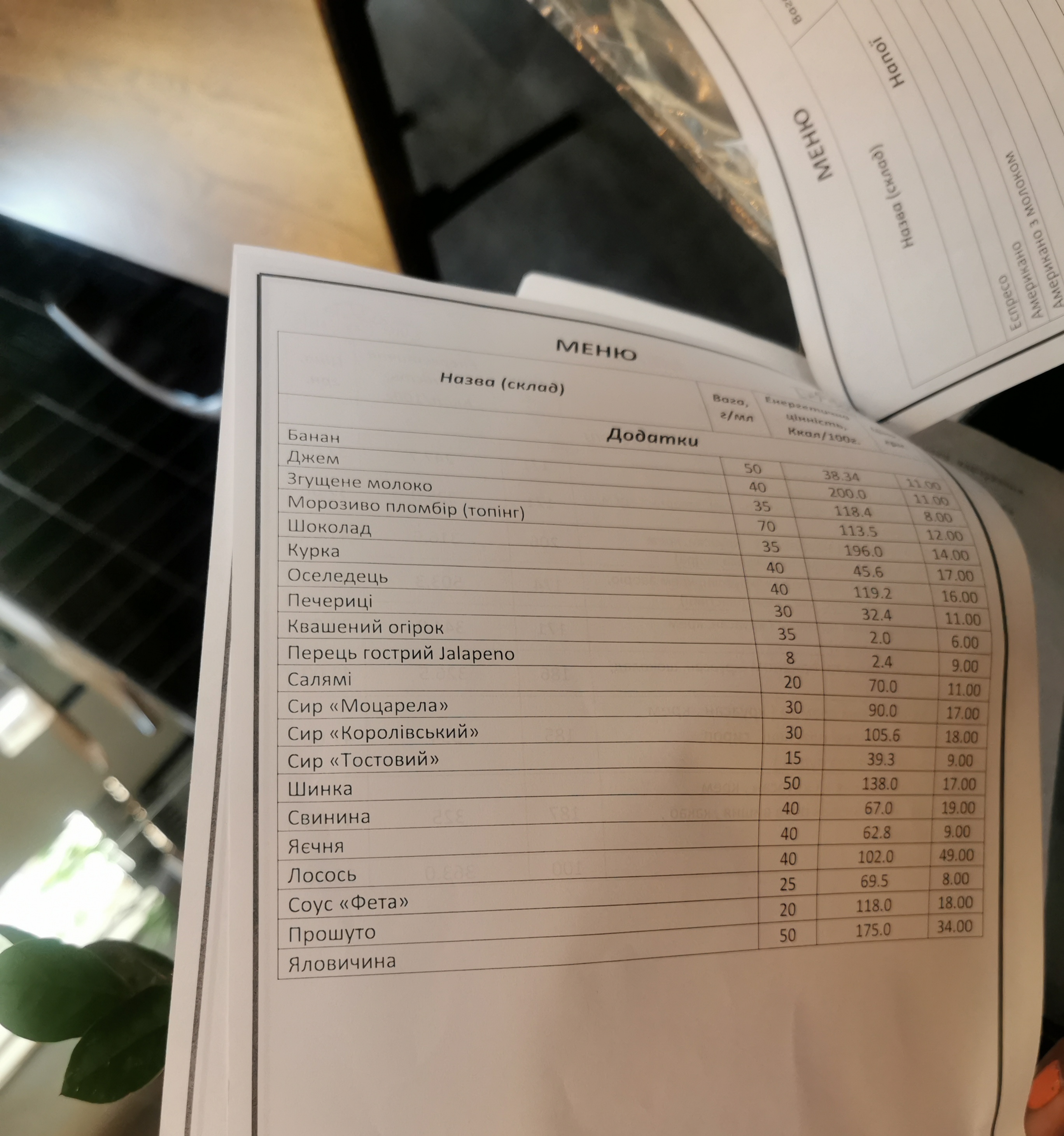 Lviv Croissants menu 5