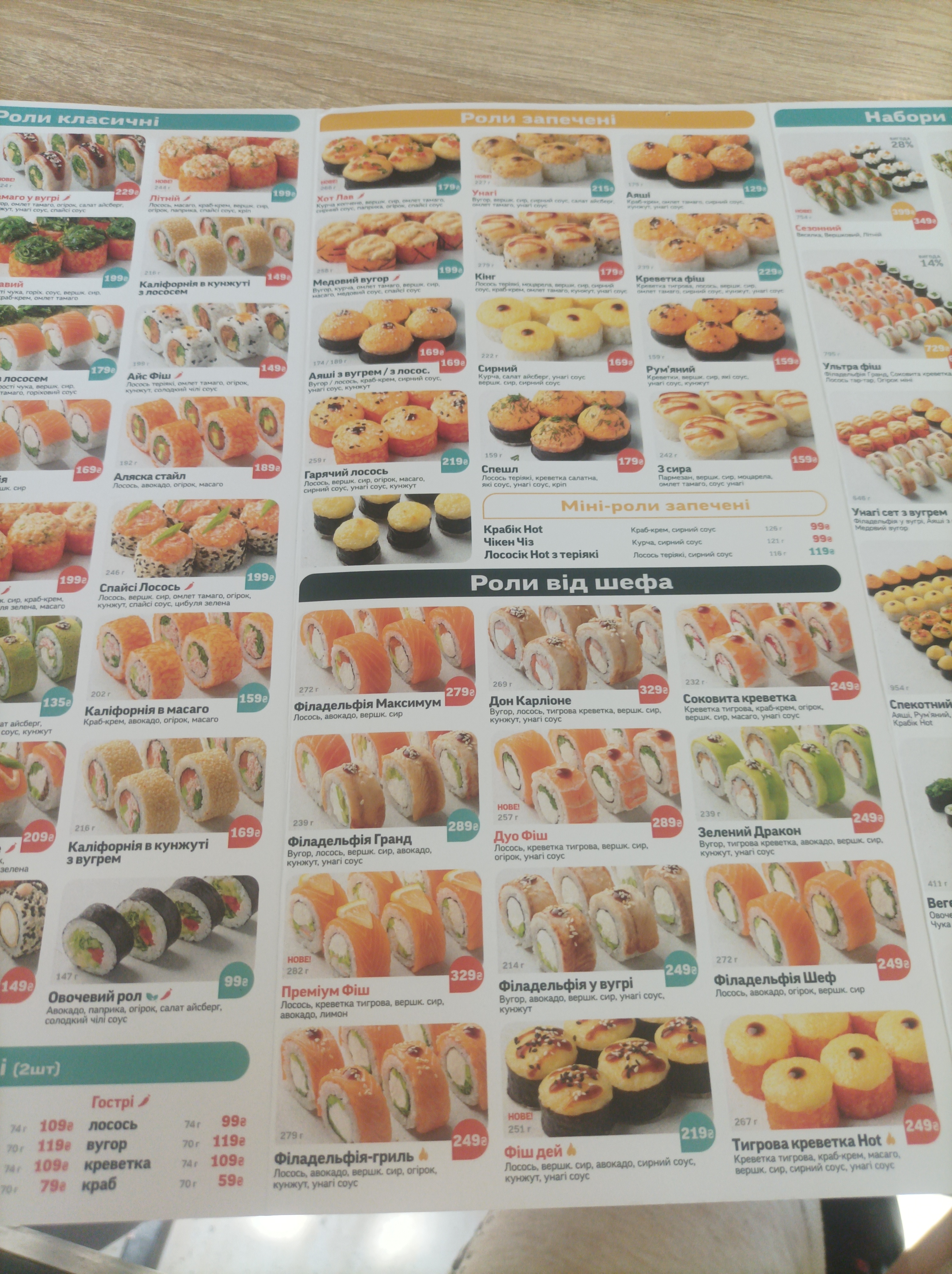 Sushi Story menu 4