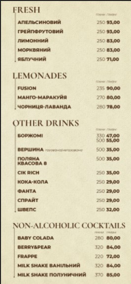 Meat&Meet Bar menu 2
