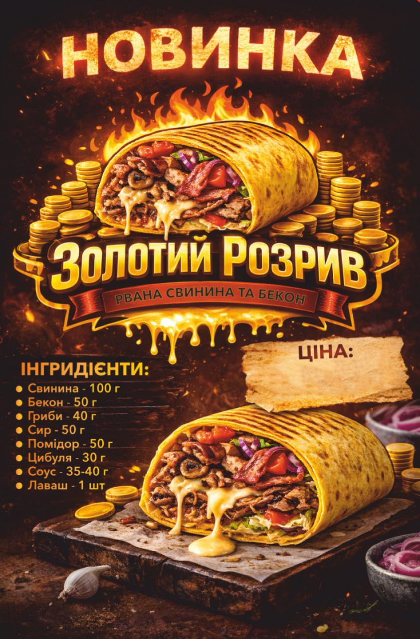 Шаурма у СВІТЛАНИ menu 8